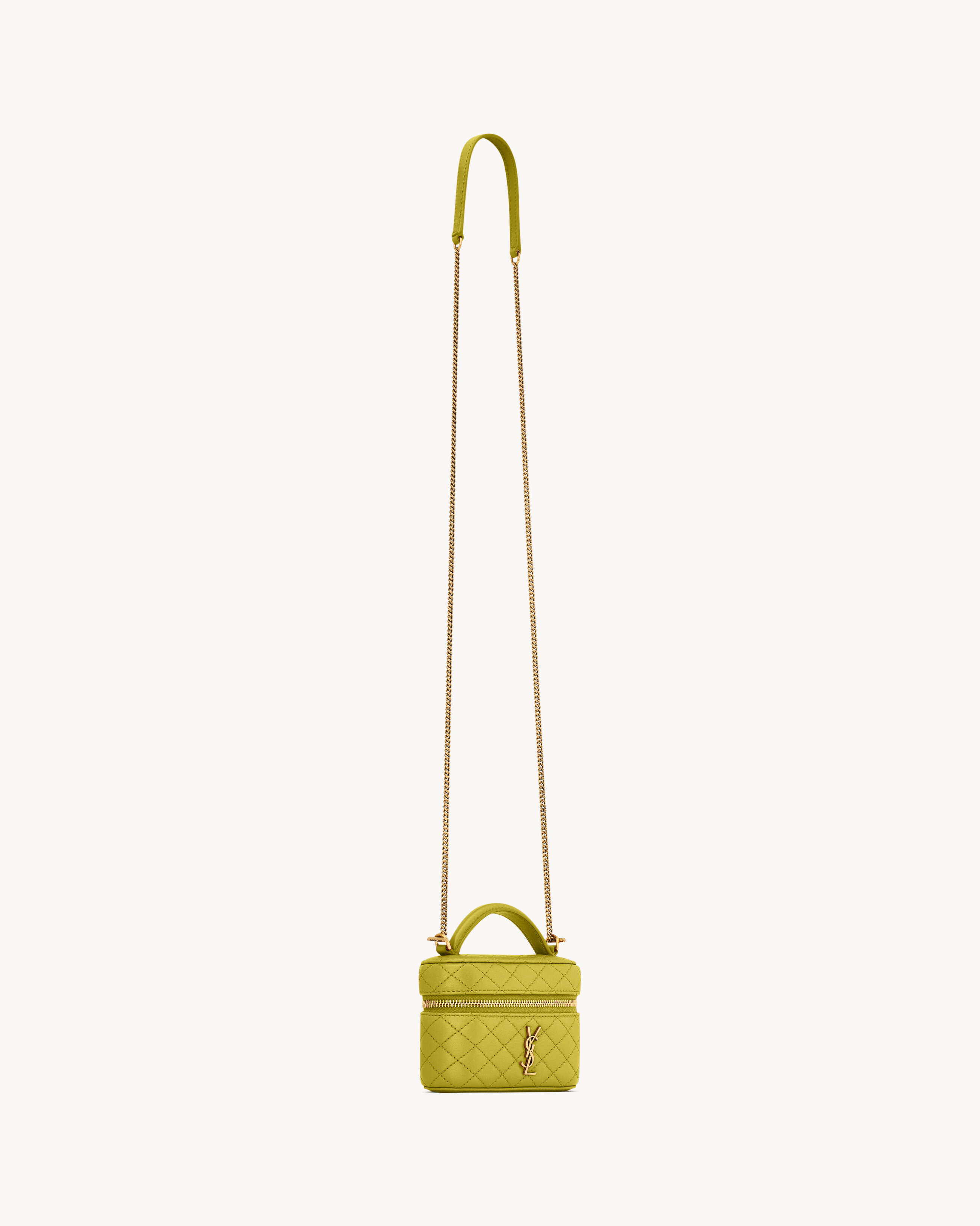 Saint Laurent Gaby Mini Bag In Green