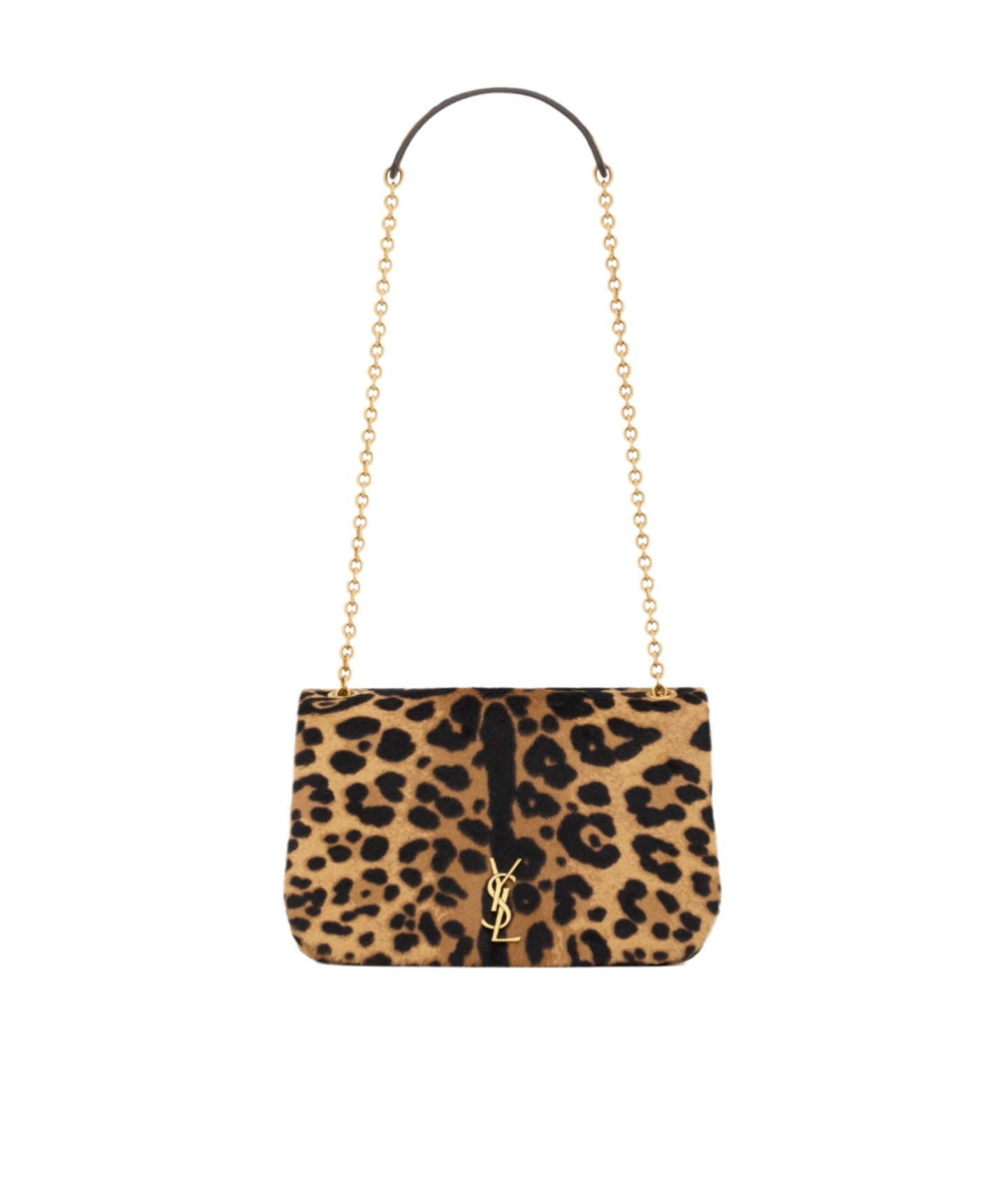 Saint Laurent Jamie 4.3 Mini In Pony Hair Leather In Black