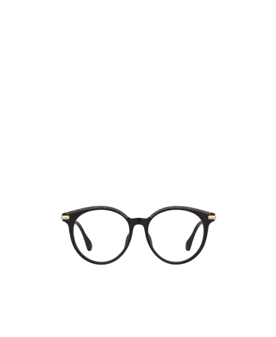 Jimmy Choo Logo Flat Mirror In Black