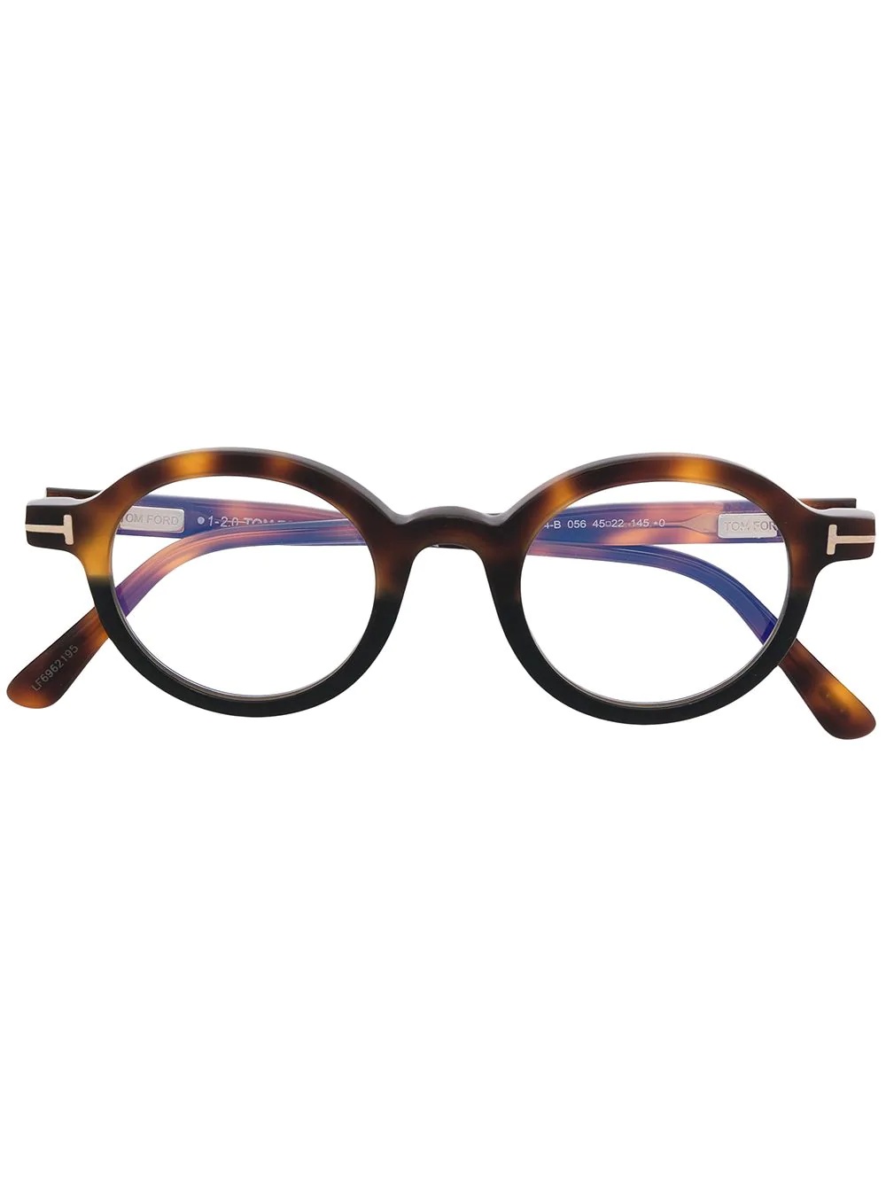 Tom Ford Round-frame Glasses In Multicolor