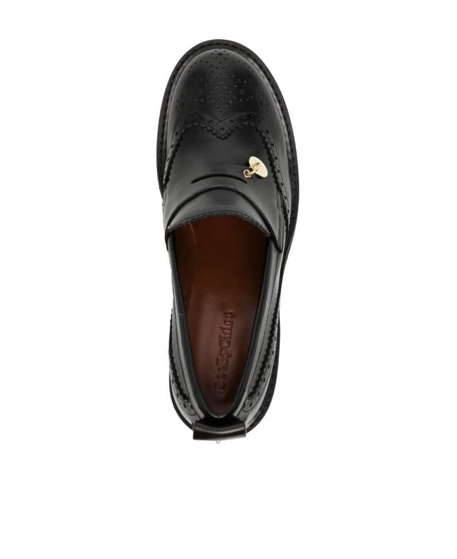 See By Chloé Round-headed High Heels In Black