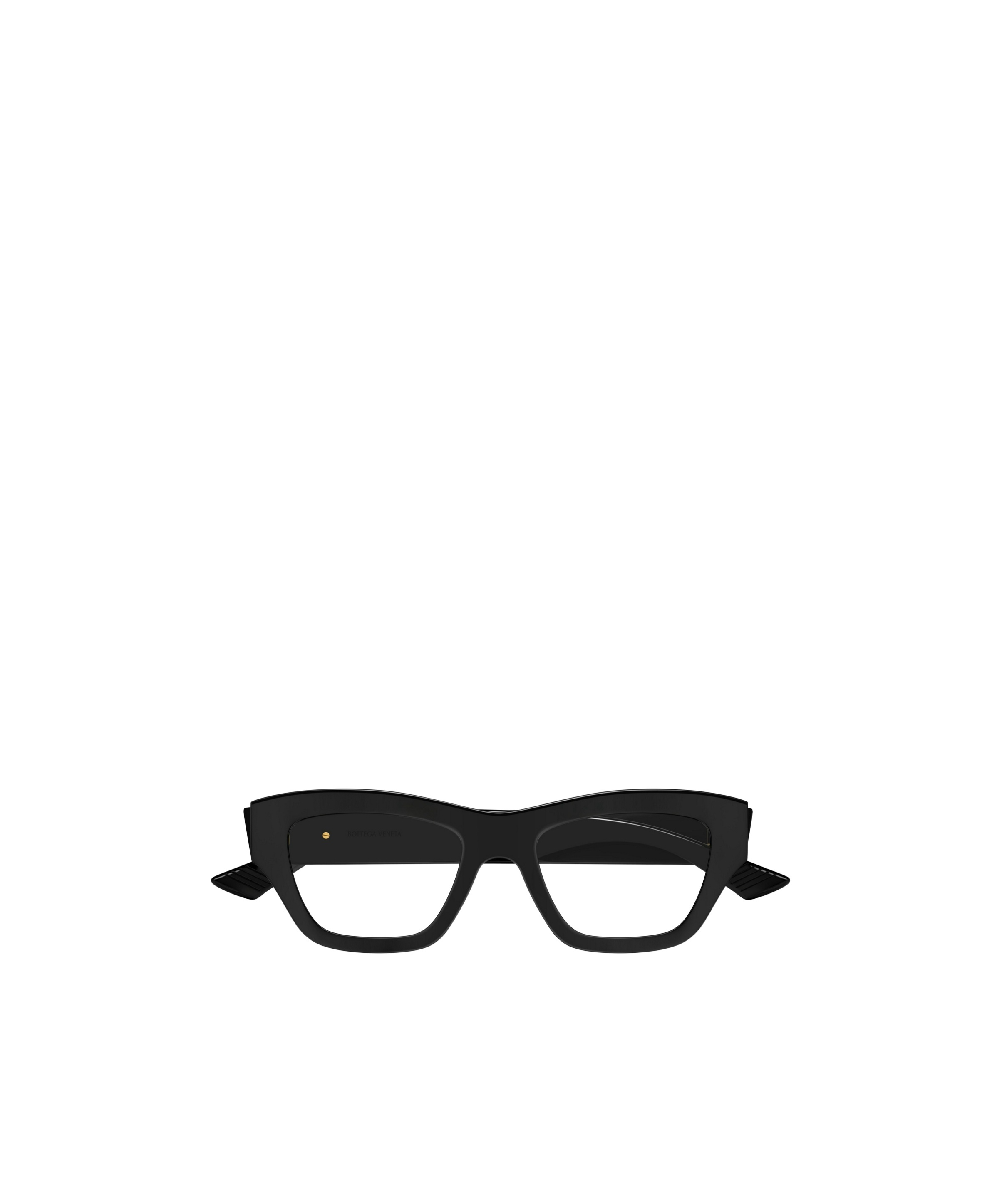Bottega Veneta Bv1360o Linea Ribbon Eyeglasses In Black
