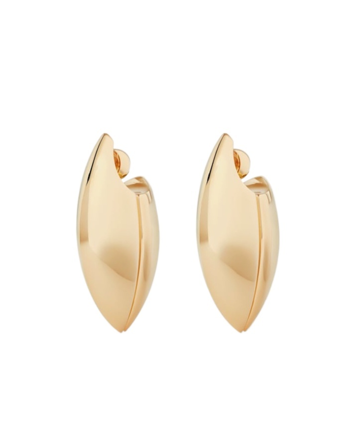 Givenchy Cocoon Earrings In Metal In Gold
