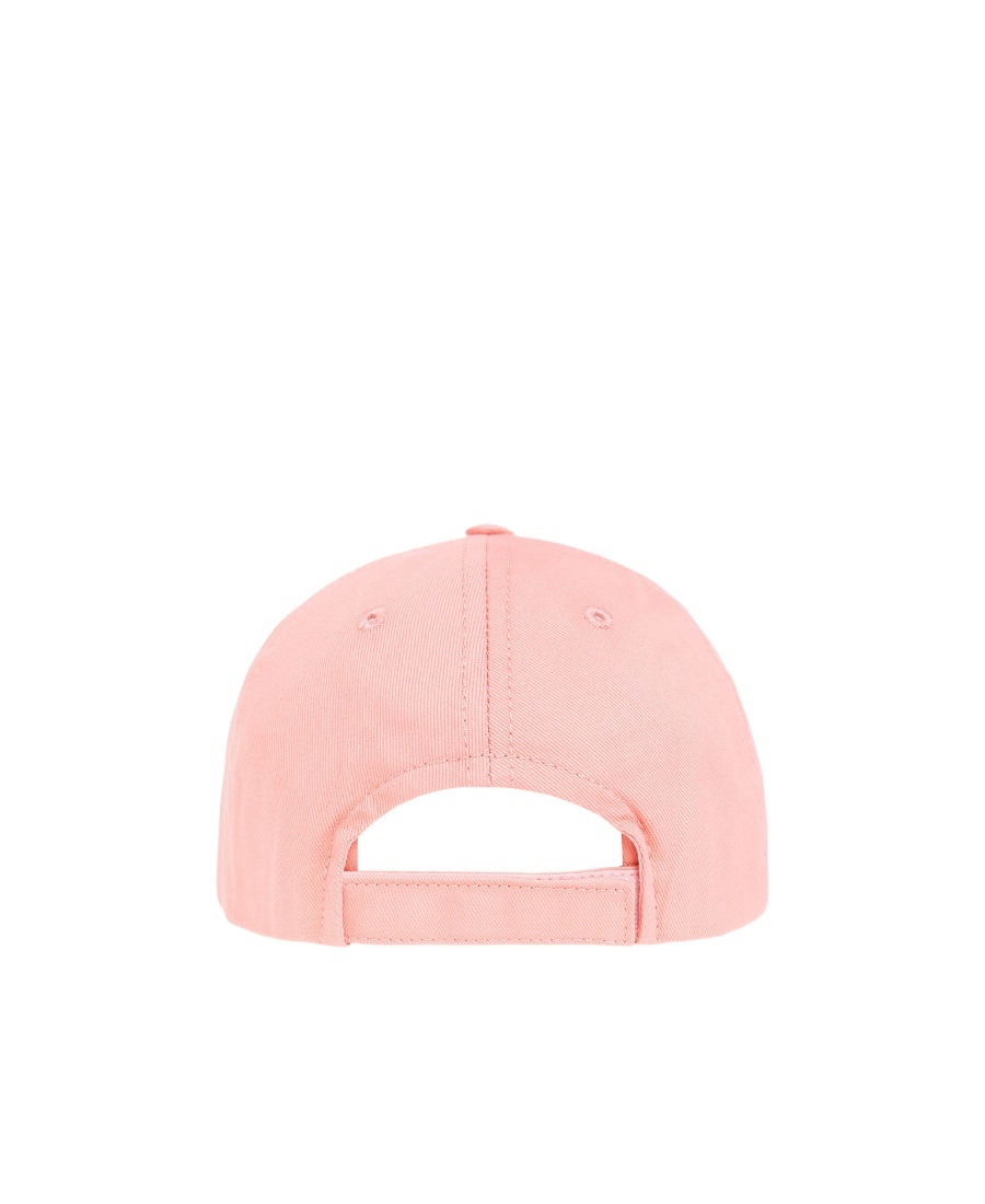 Palm Angels Logo-embroidered Cotton Cap In Pink