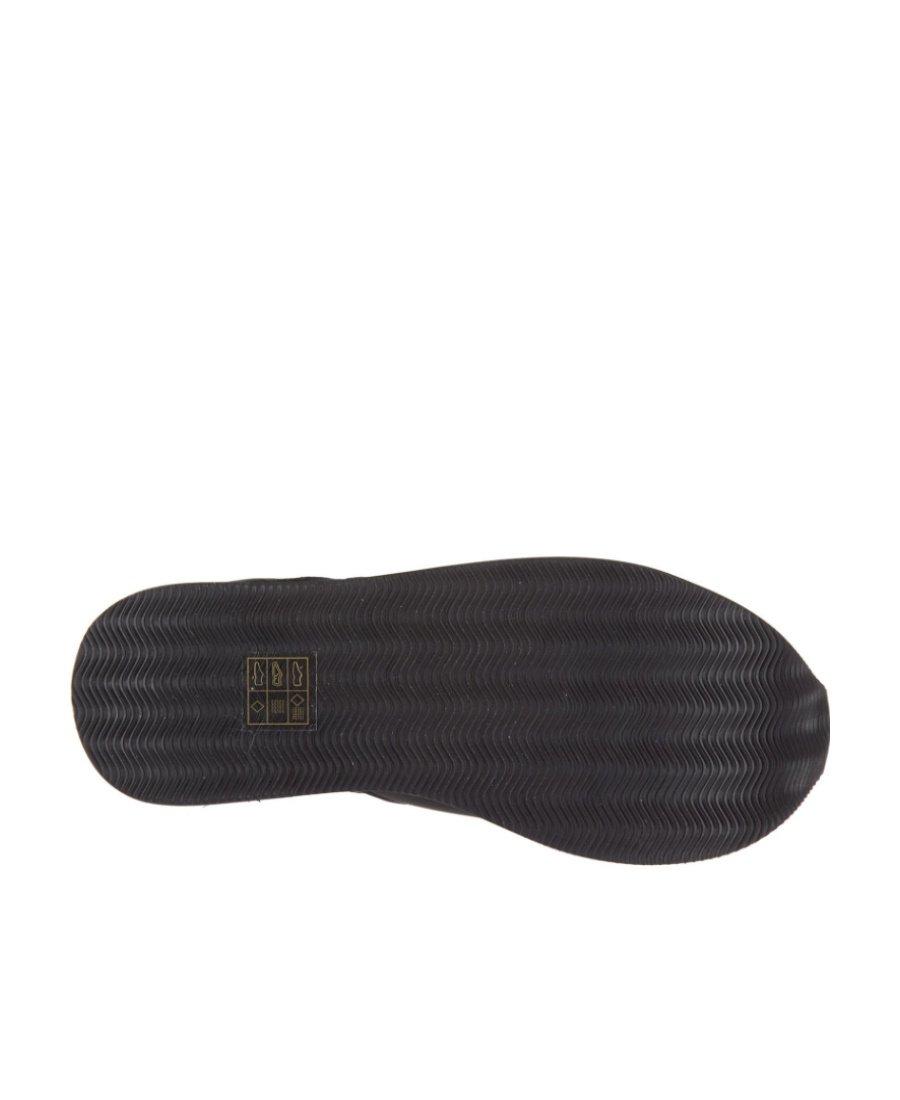Ea7 Logo Thick-soled Leisure Sports Shoes In Black