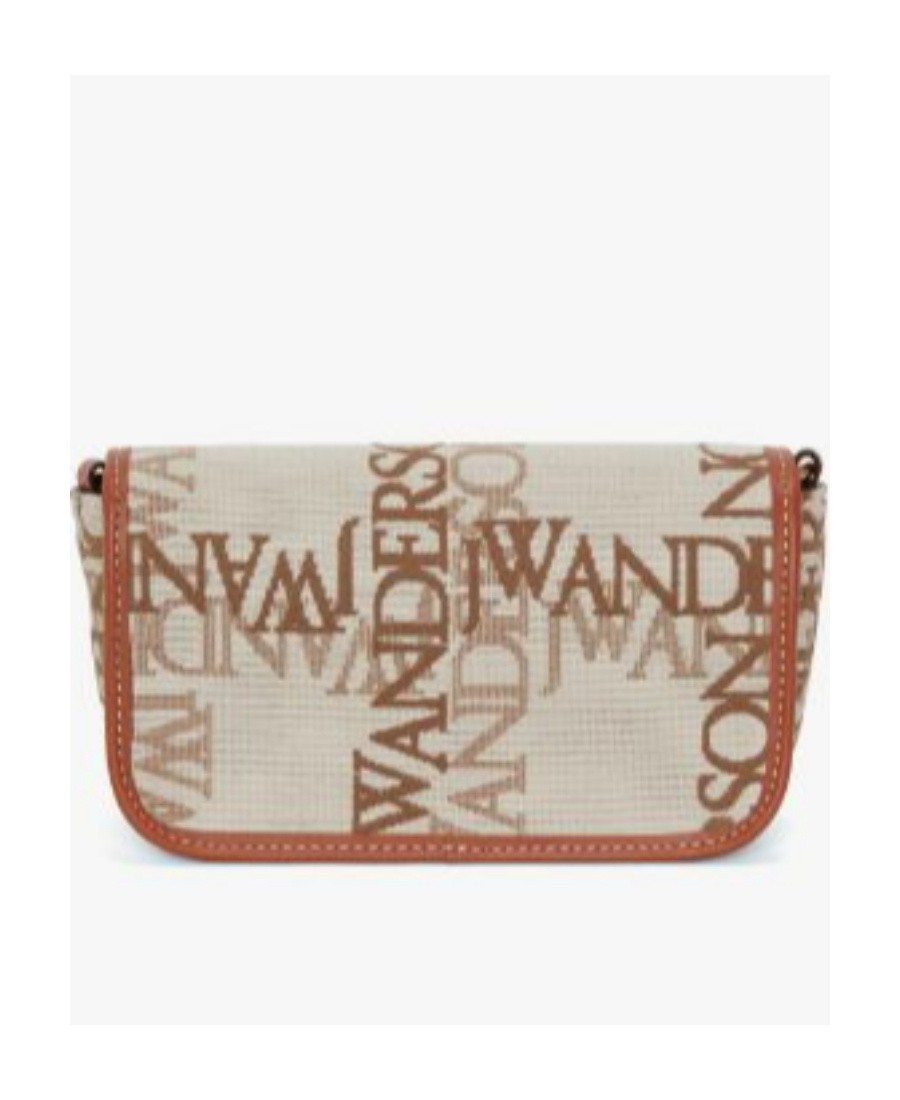 Jw Anderson Anchor Chain Shoulder Bag In Nude