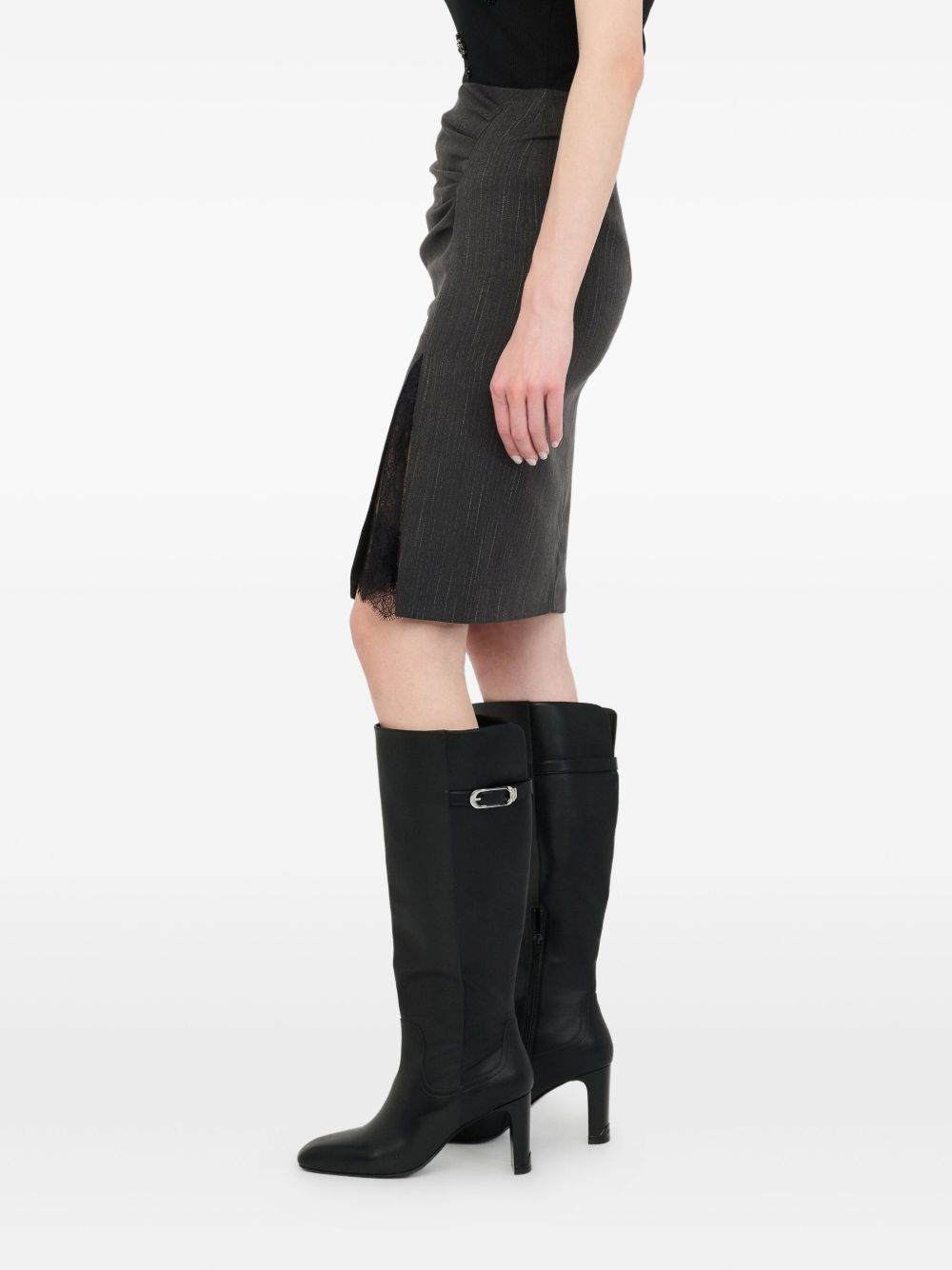 Liu •jo Female Skirts Liu Jo Cf5233 T054a C3782 In Black