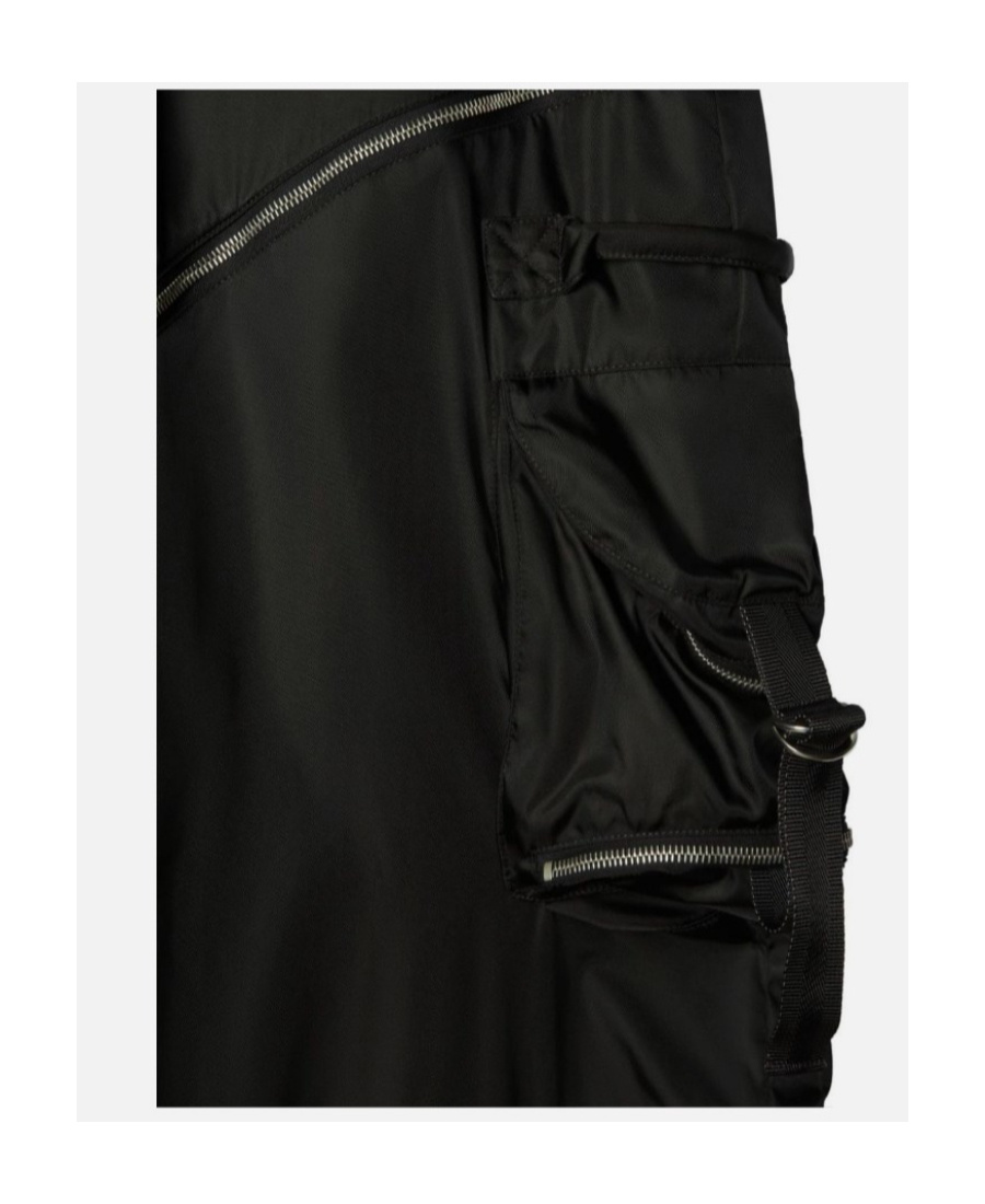 Off-white Nylon Cargo Pants In Black