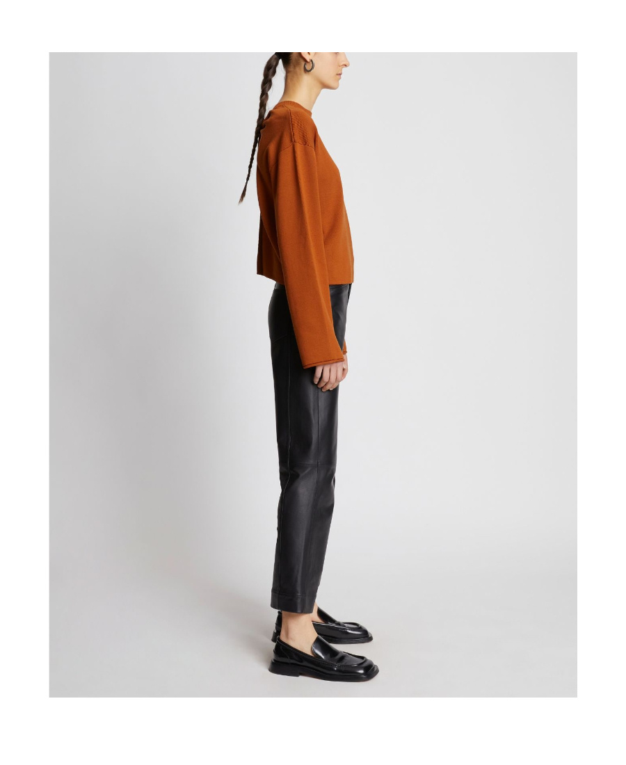 PROENZA SCHOULER LONG-SLEEVED SWEATER WITH TWISTED BACK 