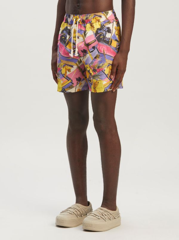 PALM ANGELS PALM ANGELS MIAMI MIX SWIMSHORTS