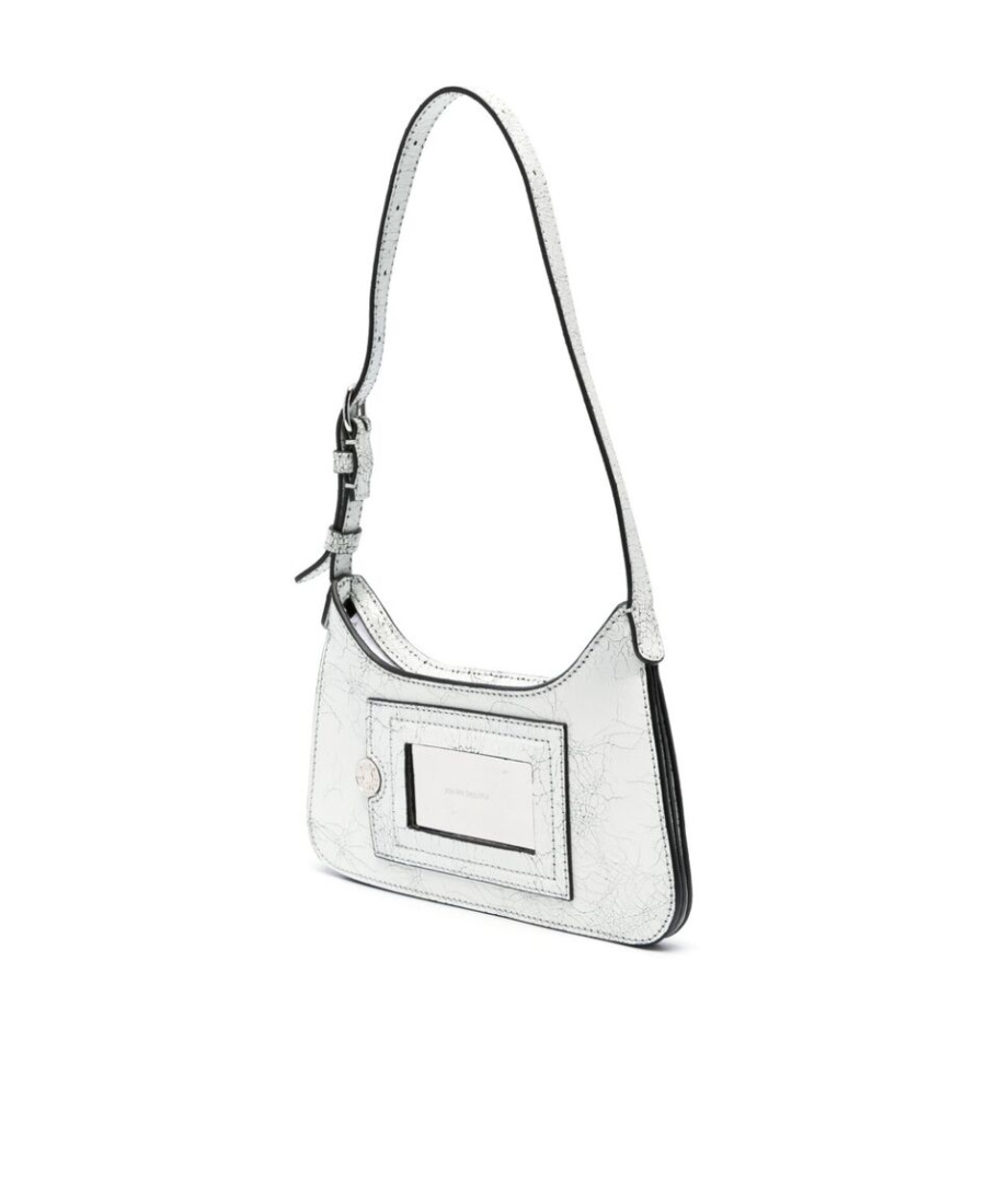 Acne Studios Platt Mini Shoulder Bag In White