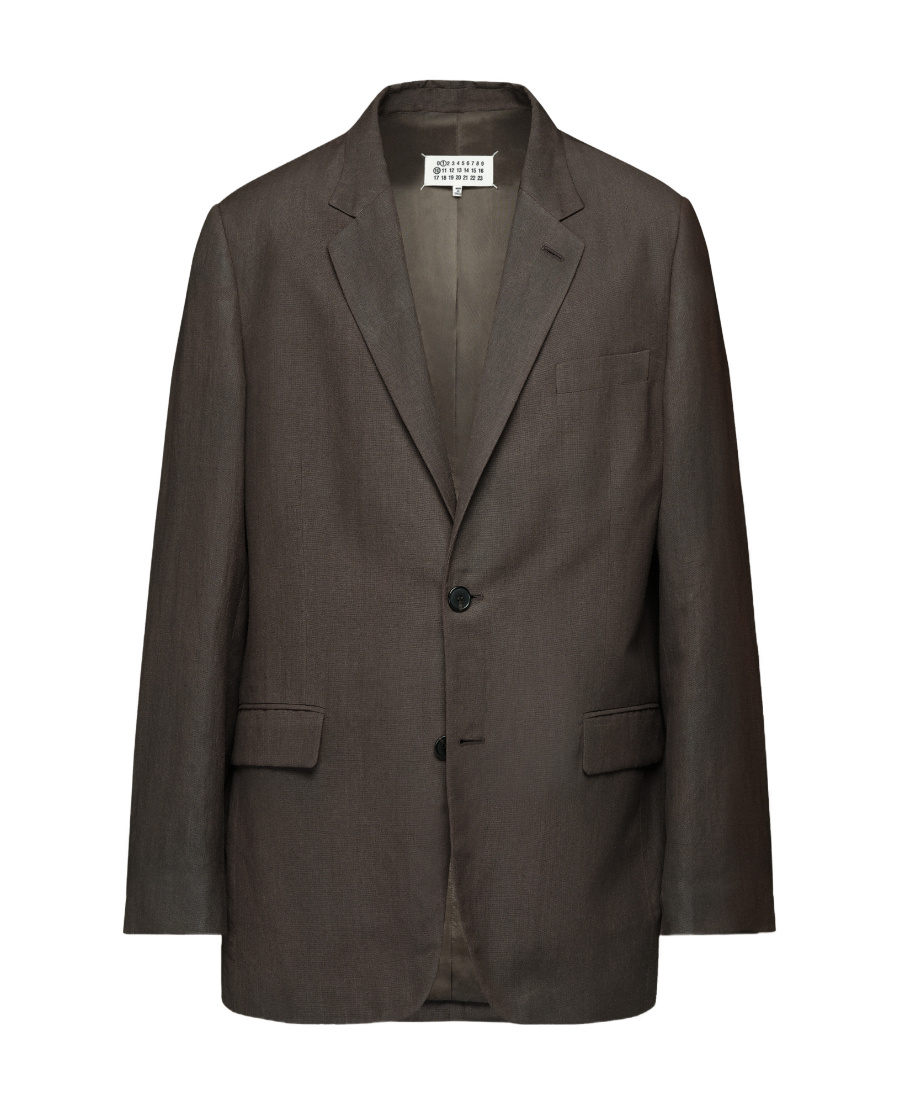 MAISON MARGIELA WOOL LINEN JACKET 