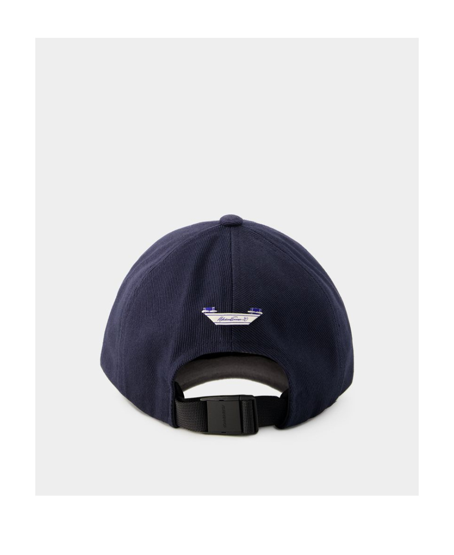 Ader Error Edca Logo-embroidered Cotton Cap In Black
