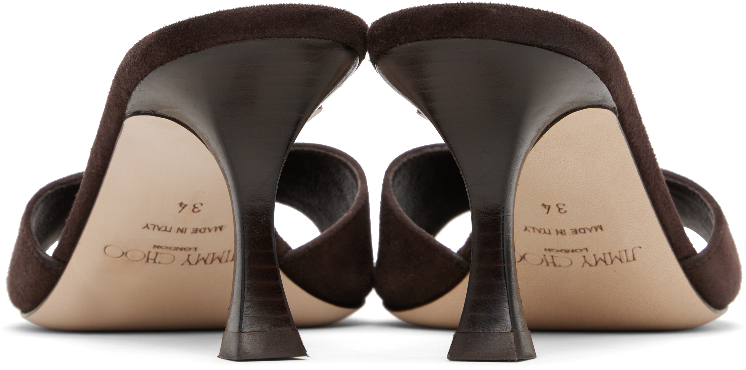 Jimmy Choo Skye 70 High-heeled Sandals In Brown