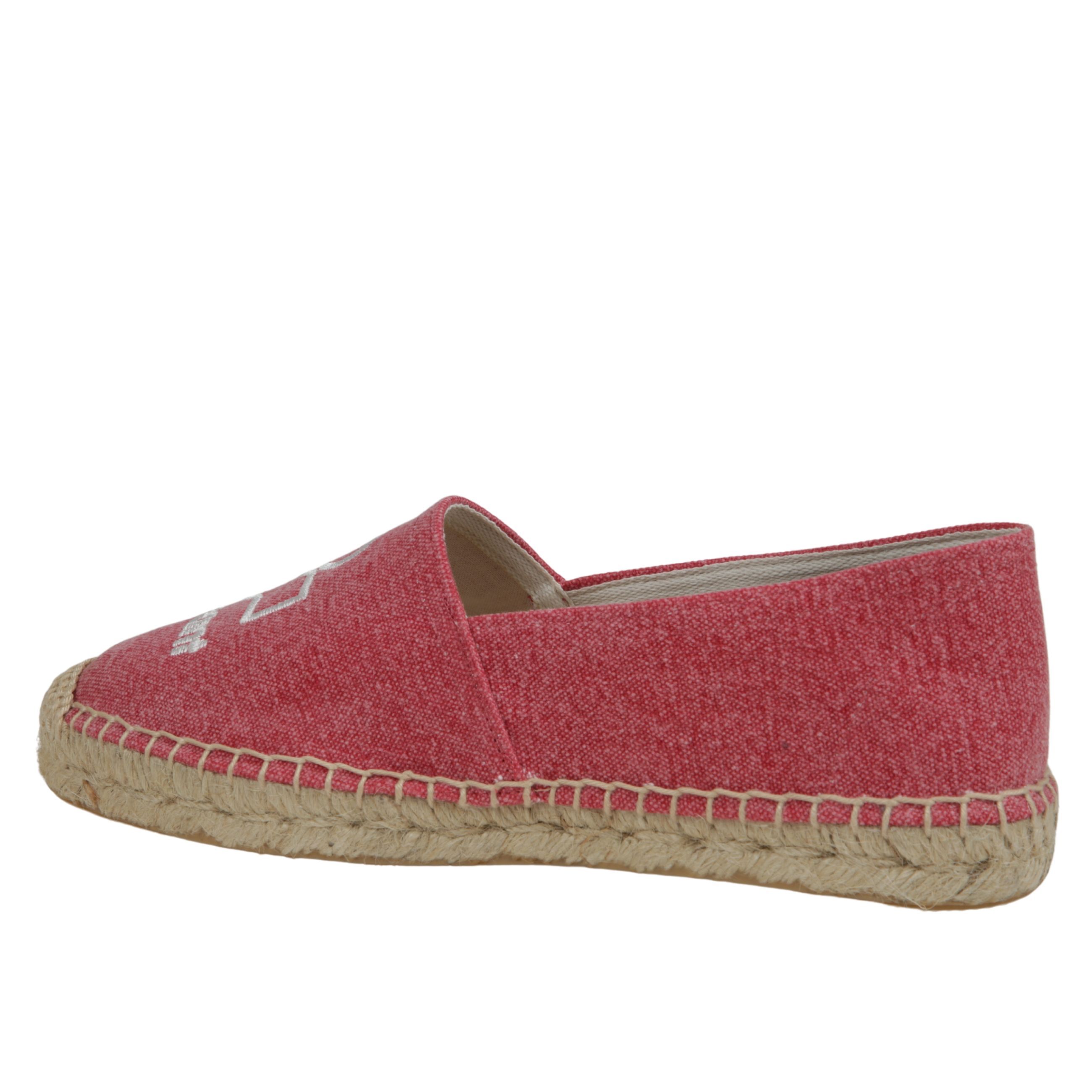 Isabel Marant Logo Embroidered Espadrilles In Pink