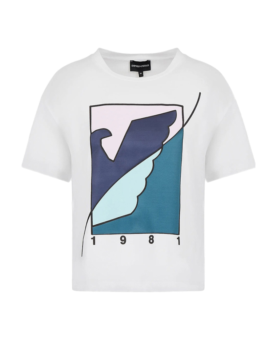 EMPORIO ARMANI T-SHIRT WITH ROUND NECK AND SHORT SLEEVES 