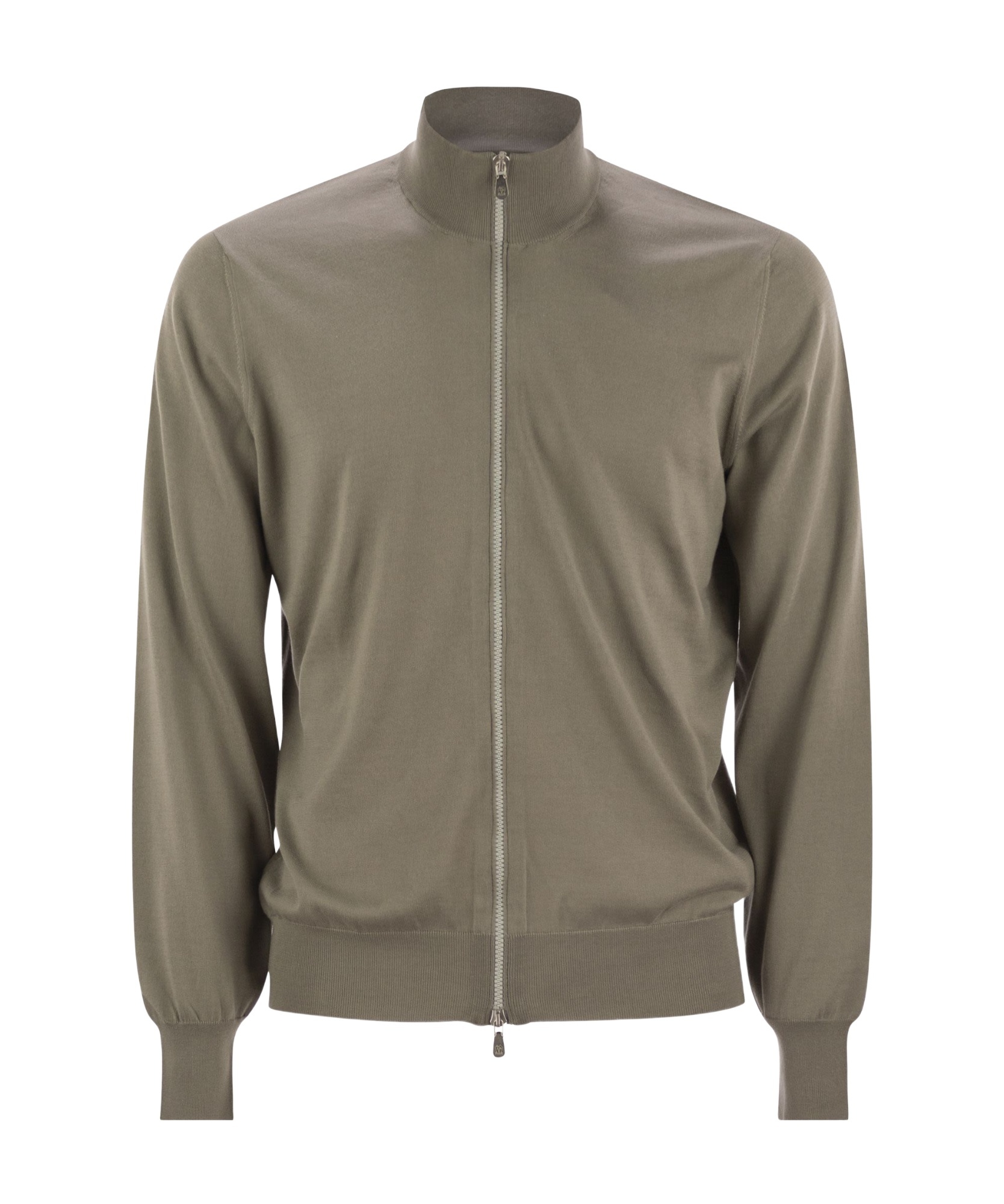 Brunello Cucinelli Long Sleeve Casual Jacket In Green