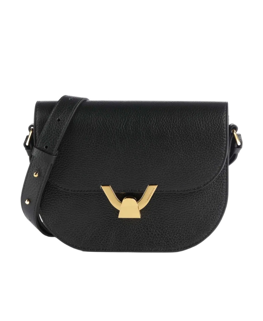 Shop Coccinelle Small Dew Shoulder Bag In Black