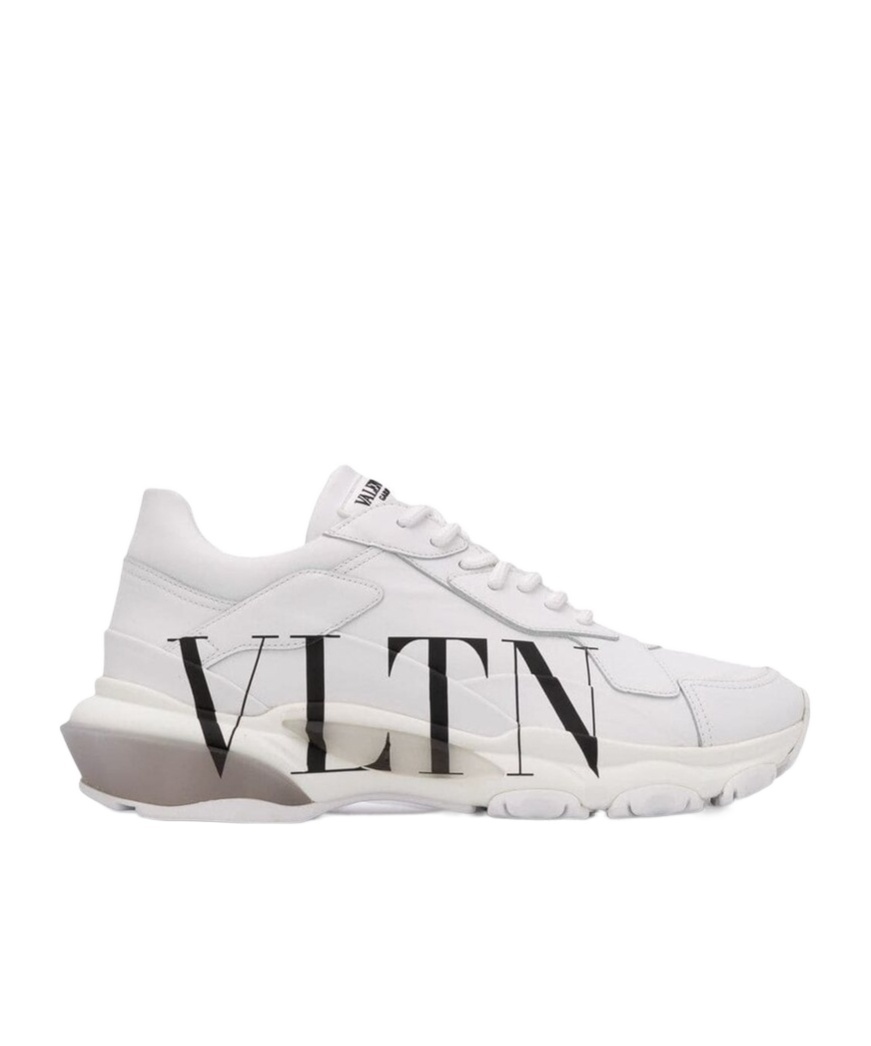 Valentino Vltn Bounce Sneaker In White In White
