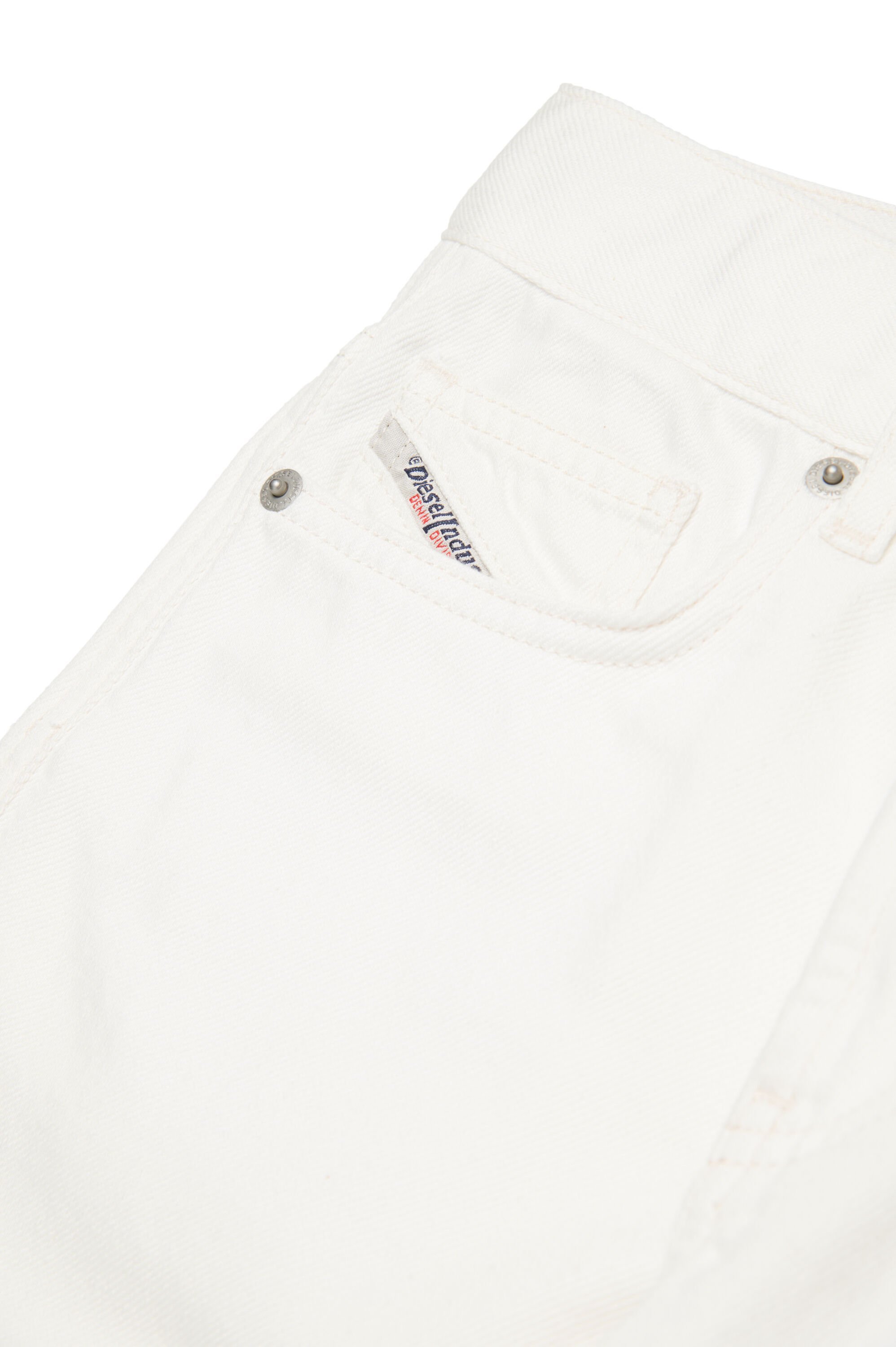 Diesel Belt Ring Jeans In White