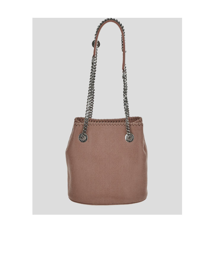 Stella Mccartney Falabella Chained Tote Bag In Brown
