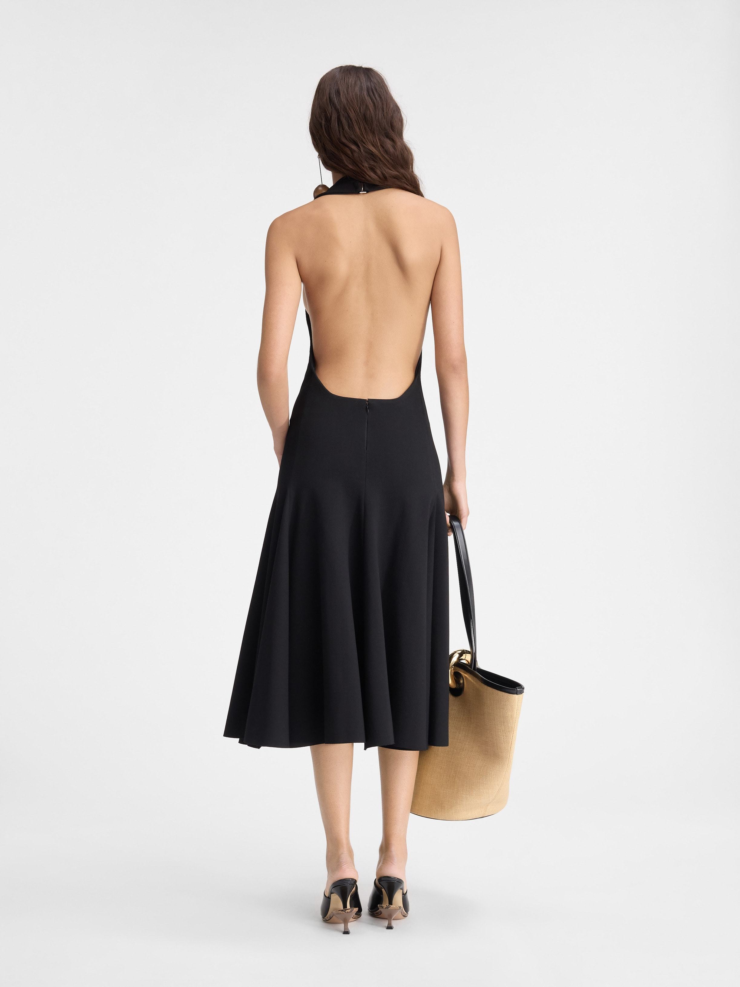 Jacquemus La Robe Favola In Black