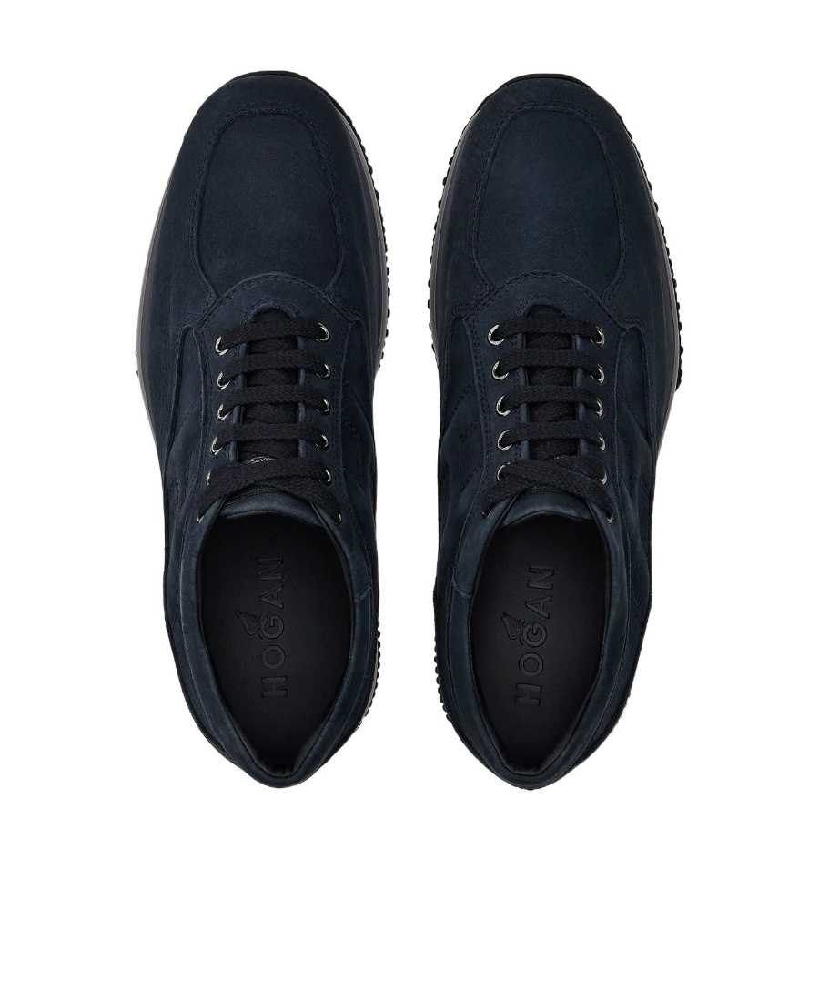 Hogan Interactive Low-top Sneakers In Black