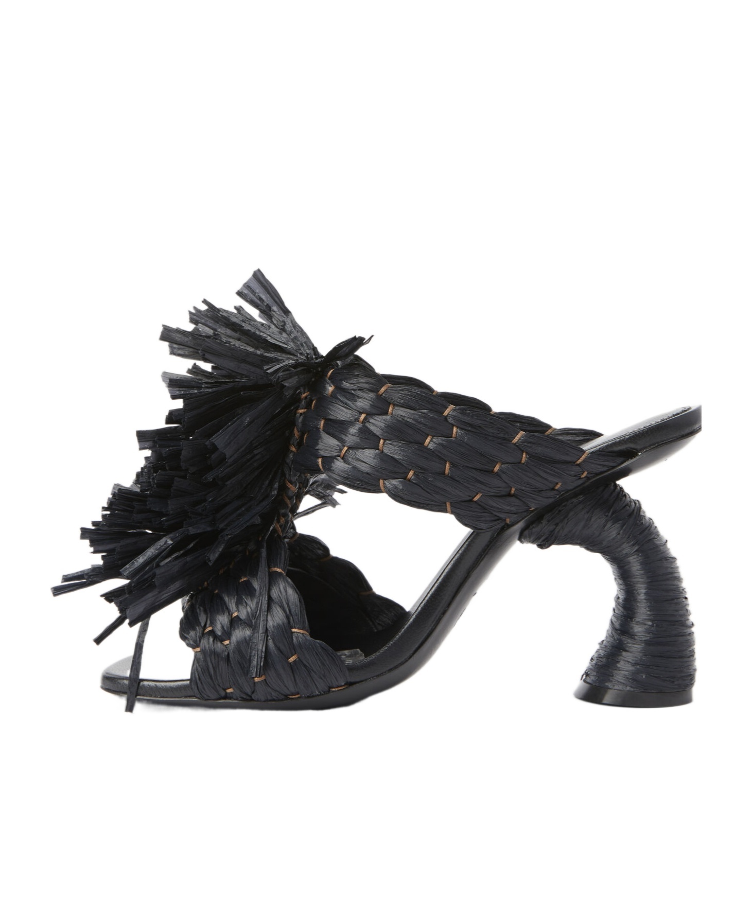 DRIES VAN NOTEN KNITTED HIGH-HEELED SANDALS