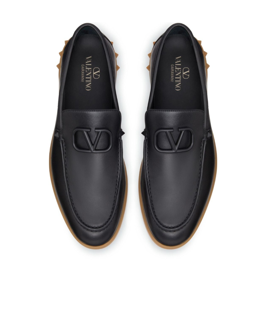 Valentino Loafers In Black