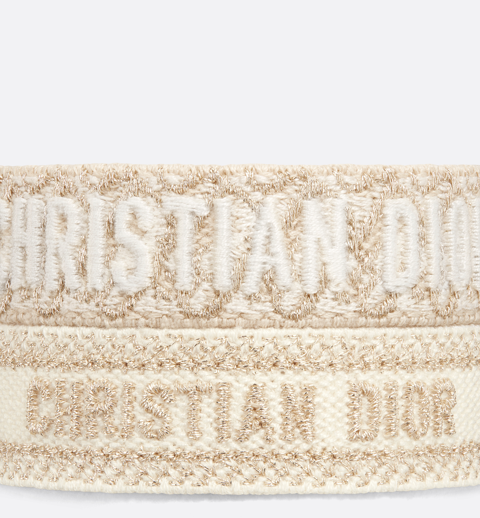 Dior Ring Bracelet Set In Yellow