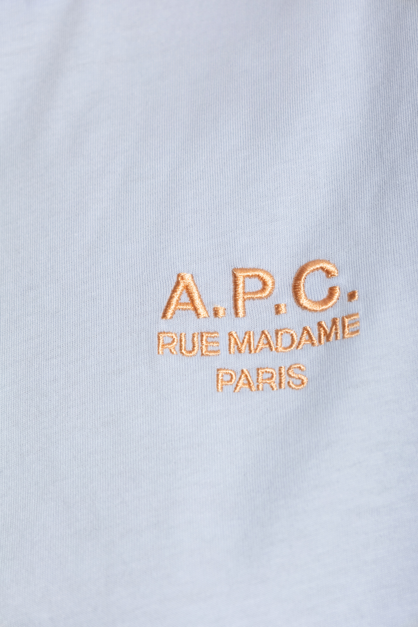 Apc Logo-embroidered T-shirt