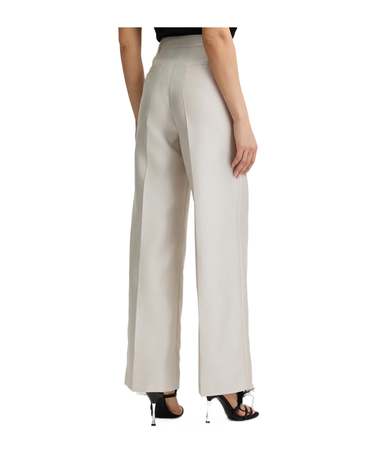 Liu •jo Long Shantung Trousers