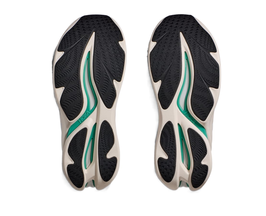 Hoka Elevon X Platform Sneaker In White