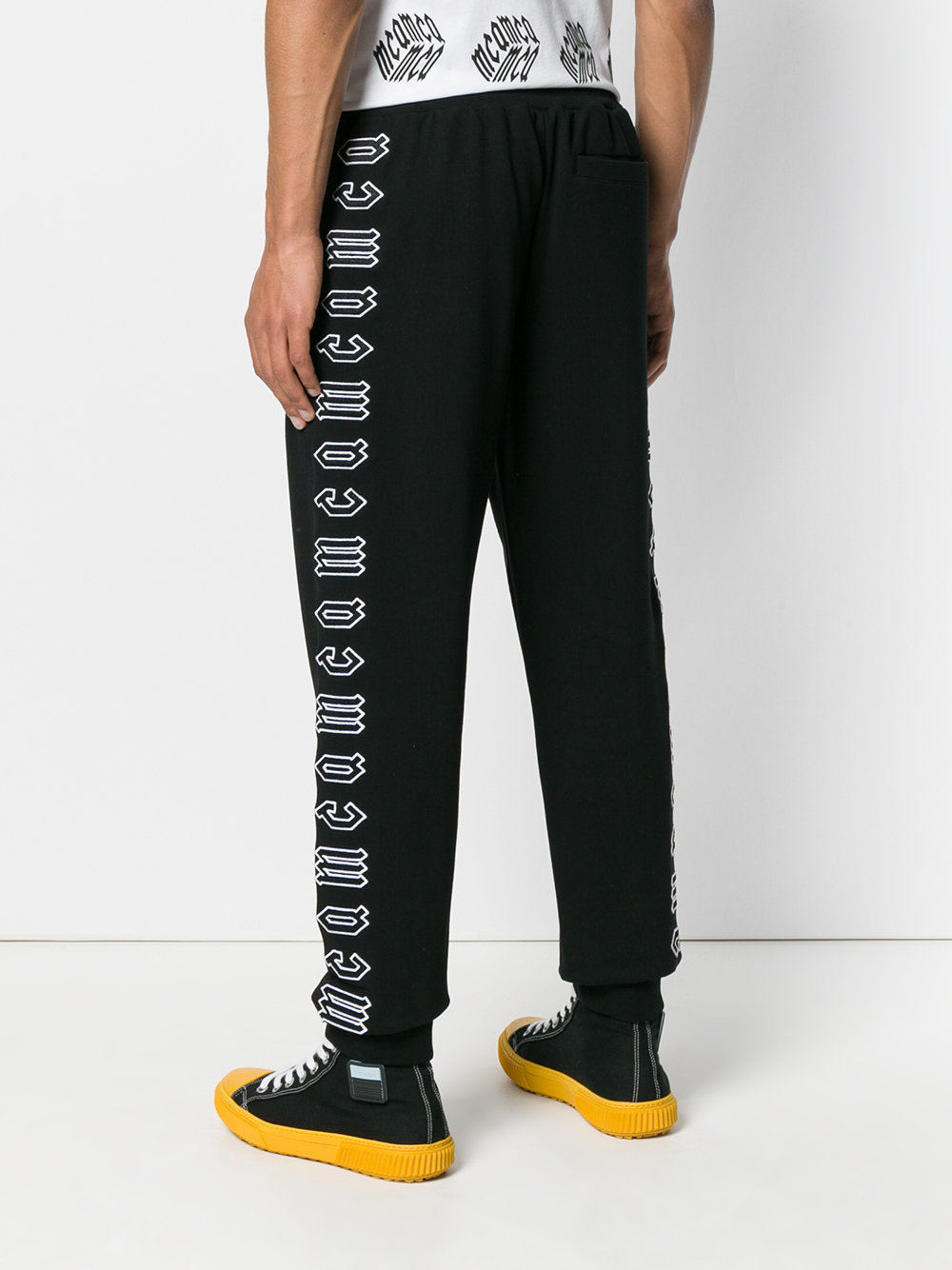 MCQ BY ALEXANDER MCQUEEN LOGO PRINT TRACK PANTS 