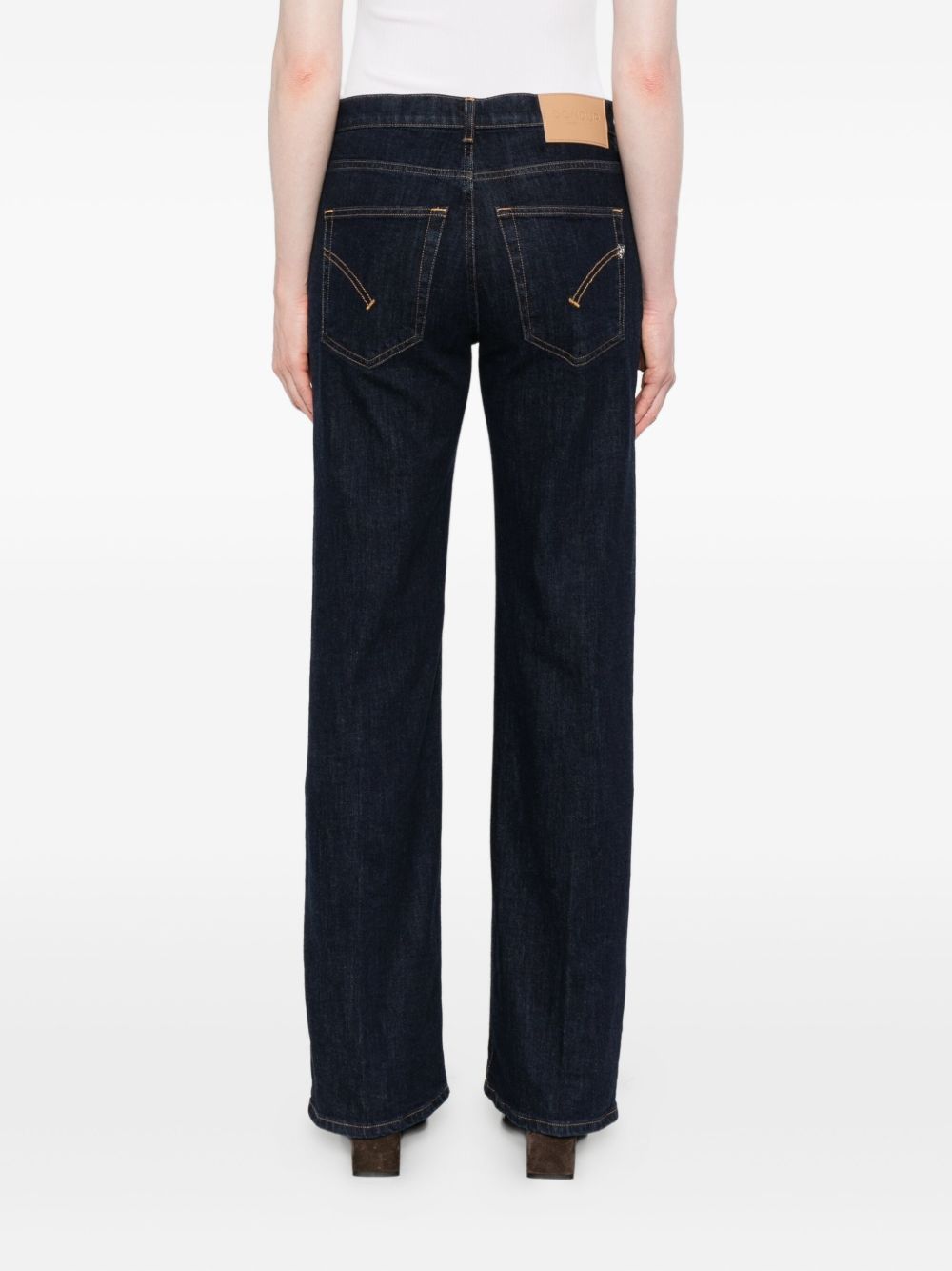 Dondup Button-fly Jeans In Blue