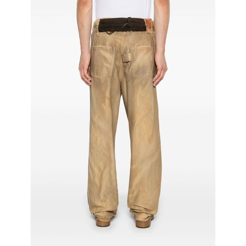 Magliano Togliatti Super Belted Pants In Nude