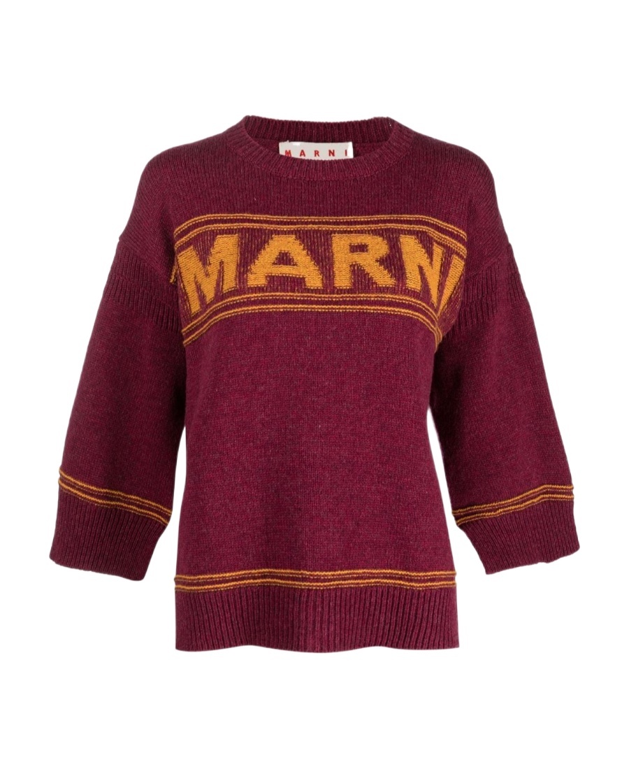 Marni Wool Knitwear In Red