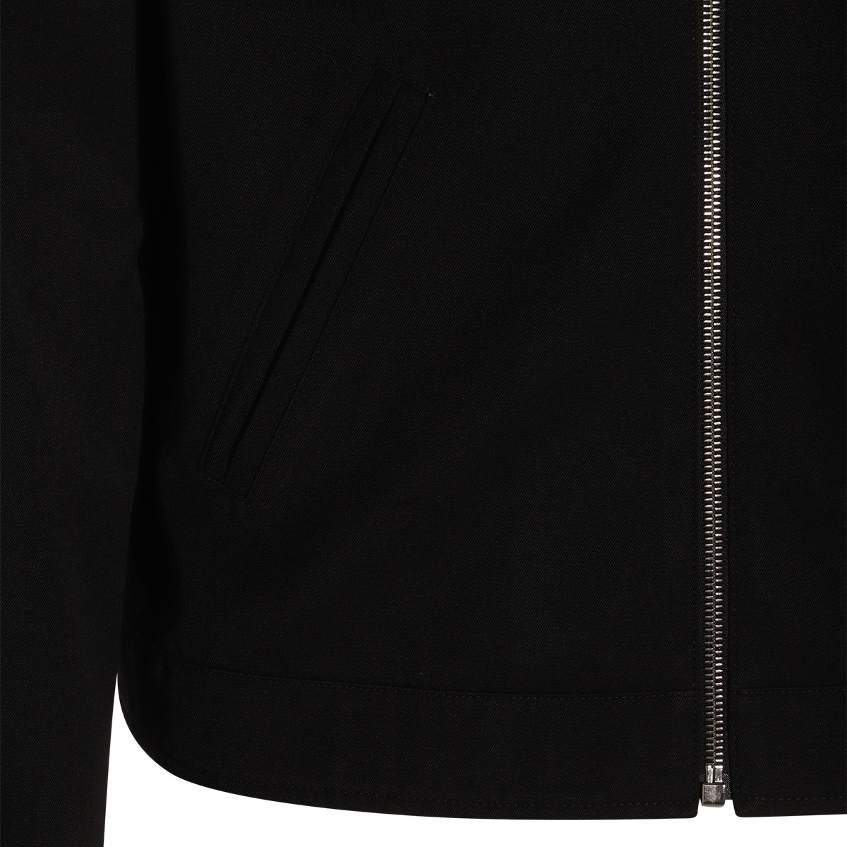 Celine Wool Mountain Cashmere Trucker Cardigan In Black