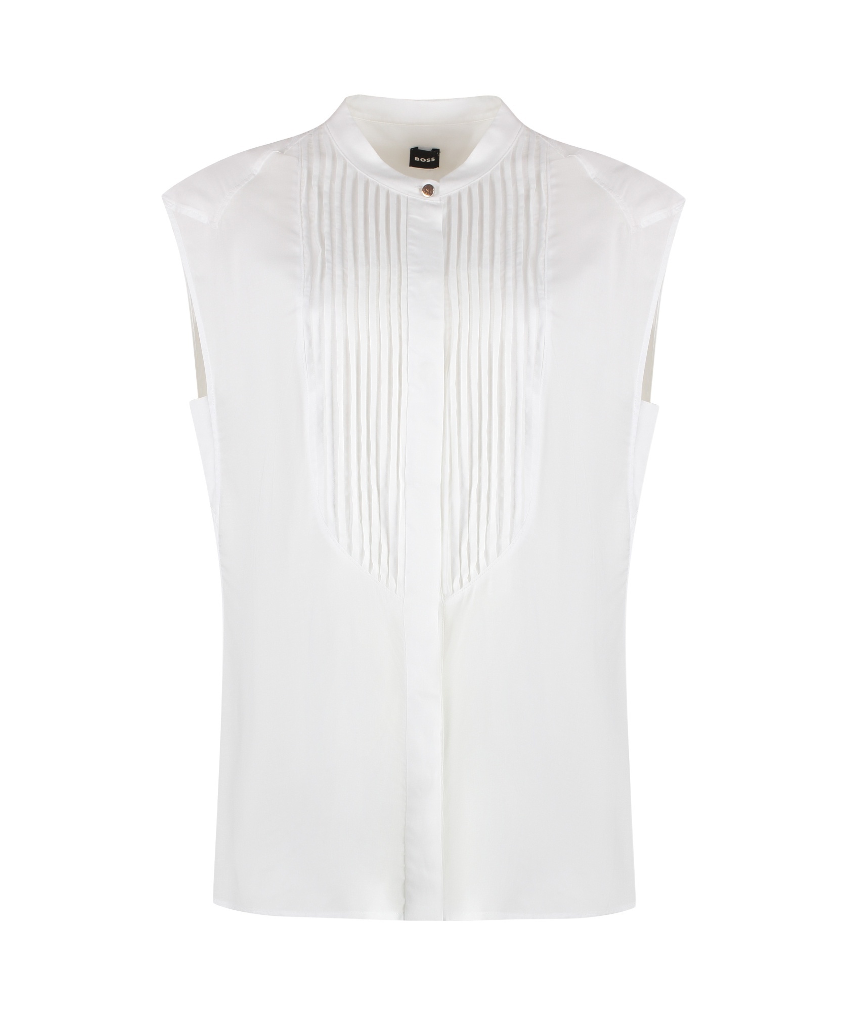 Hugo Boss Boss Jersey Blouse In White