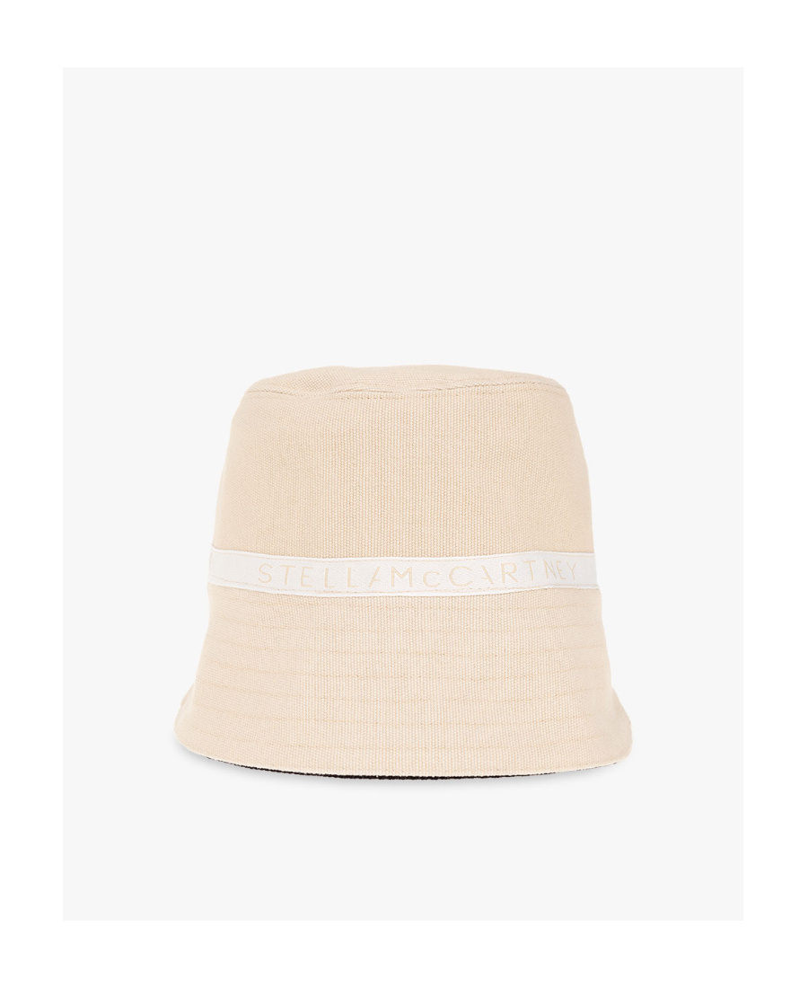 Stella Mccartney X Yoshitomo Nara Co-signed Double-sided Fisherman's Hat In Black