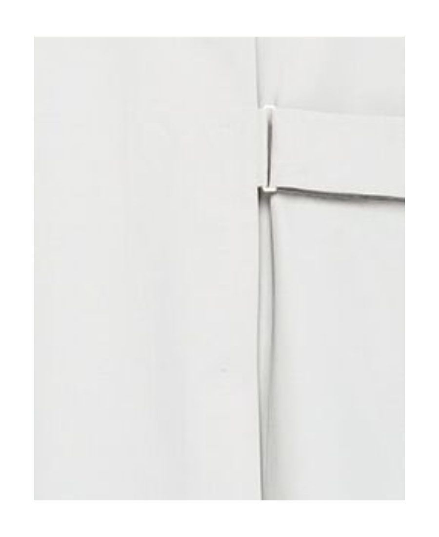 Prada Tech Poplin Coat In White