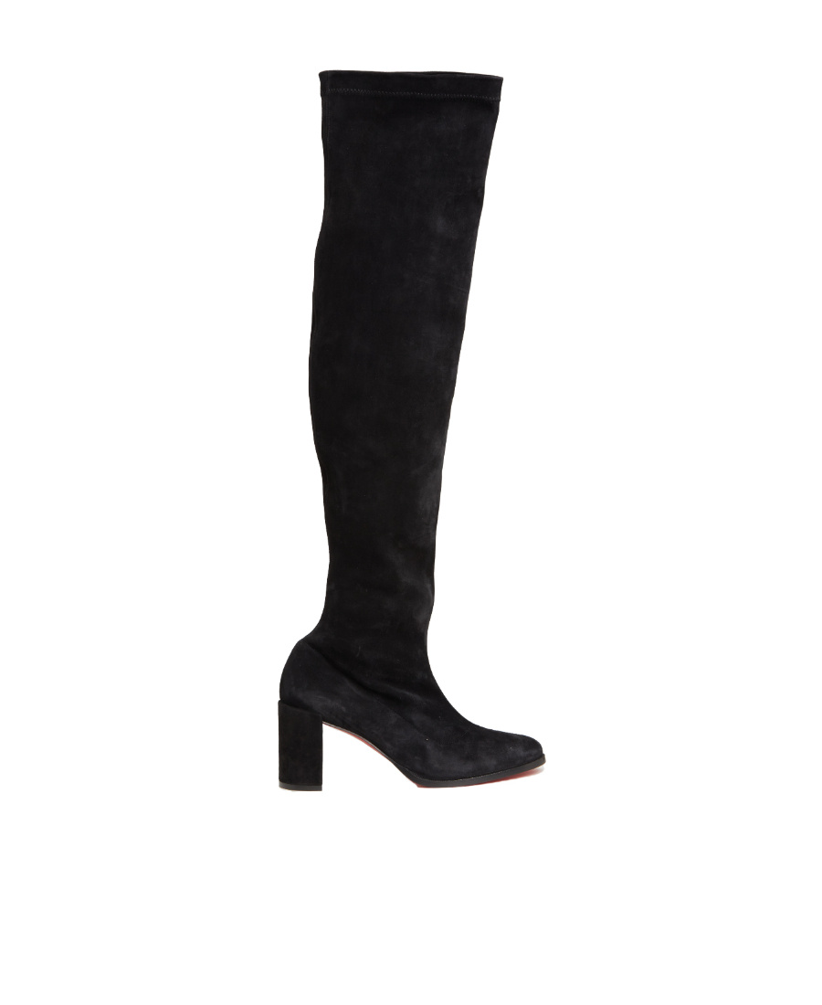 Christian Louboutin Stretchadoxa 70mm Over-the-knee Boots In Black