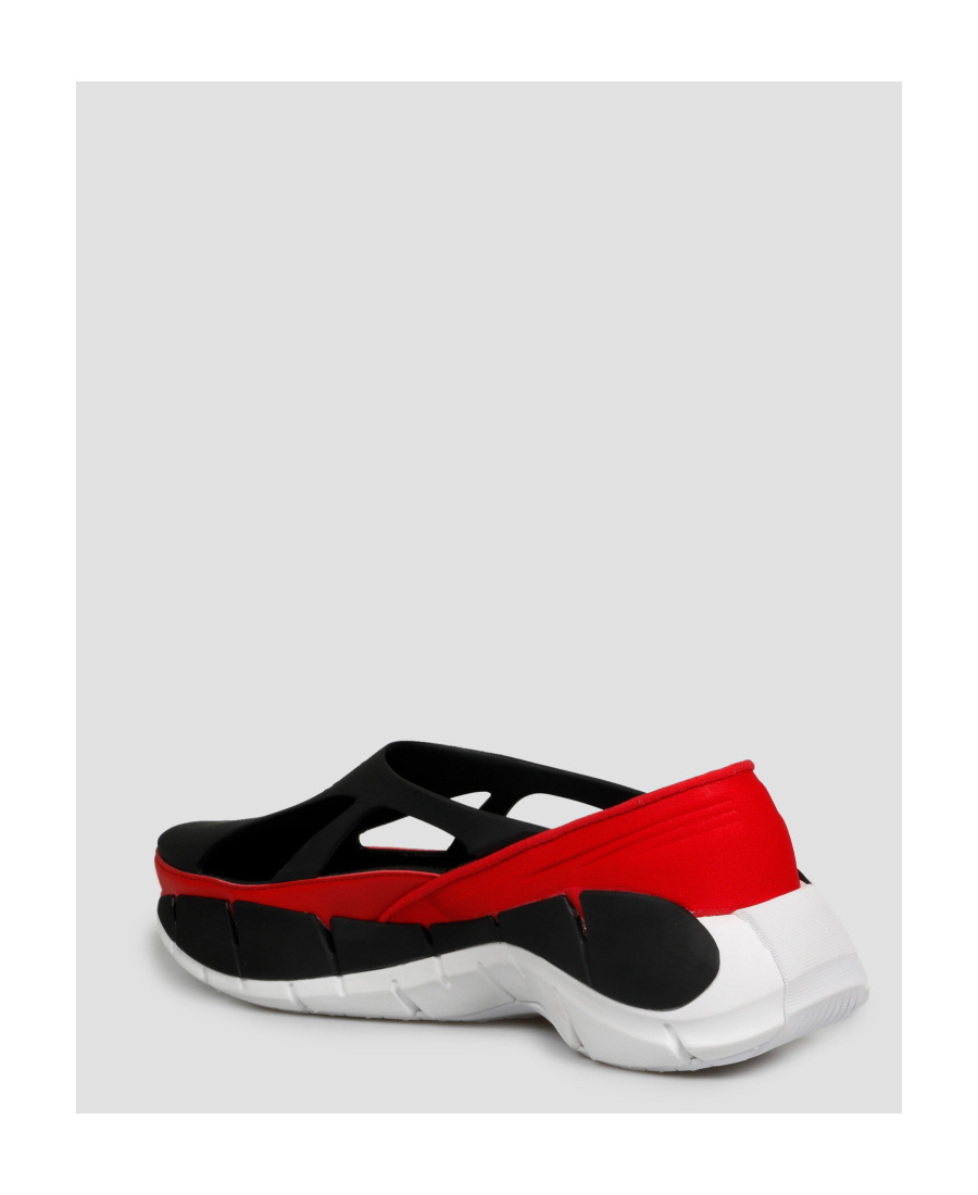 Maison Margiela Mm22 X Reebok Rubber Unisex Slip On Sneakers With Cutouts In Black