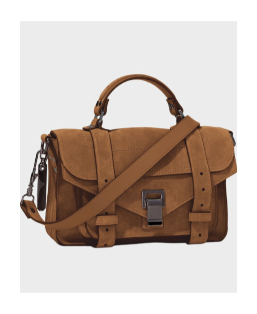 Shop Proenza Schouler Flip Shoulder Bag In Brown