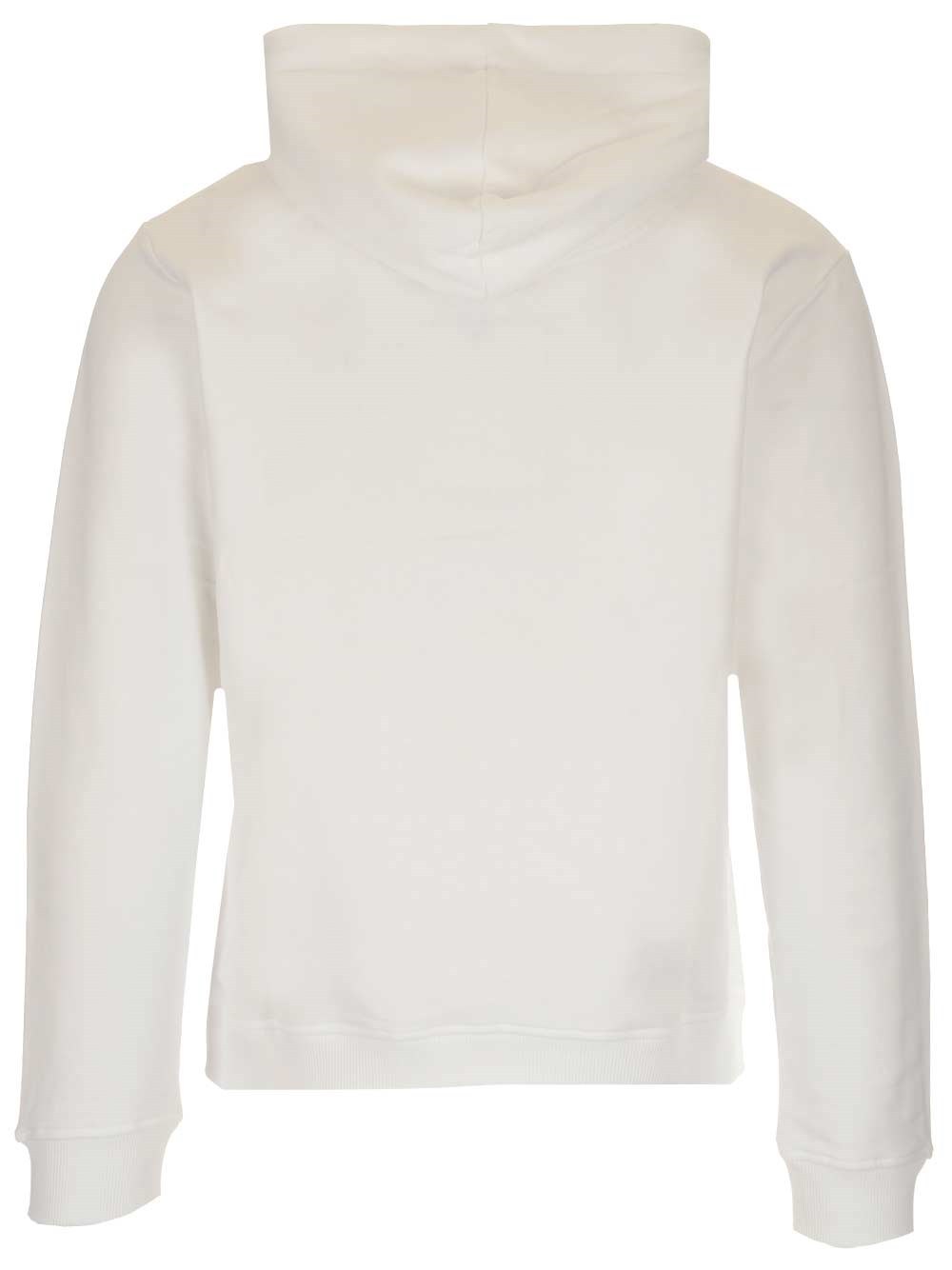 Kenzo Tiger Embroidered Relaxed Hoodie In White