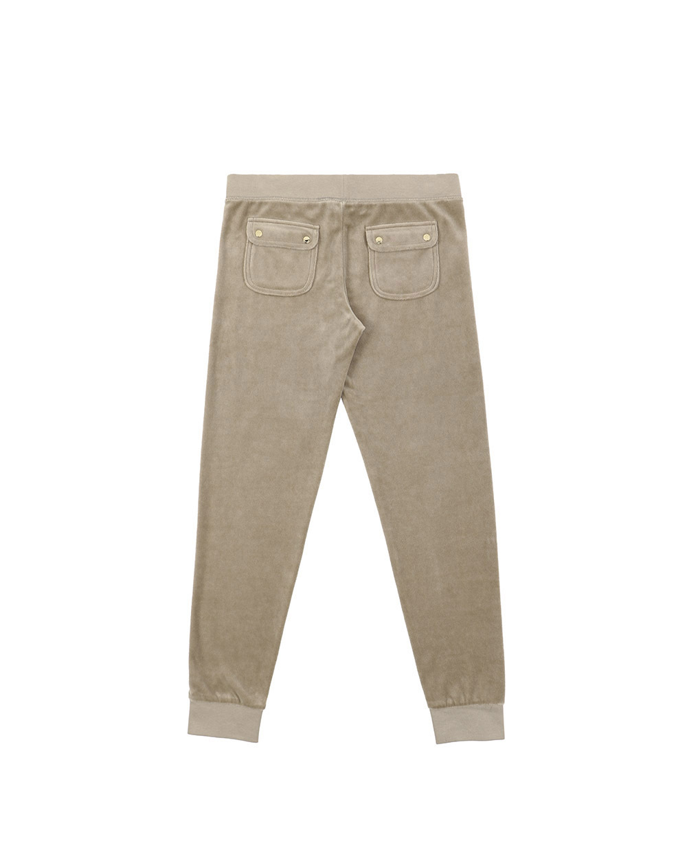 Juicy Couture Logo Casual Pants In Nude