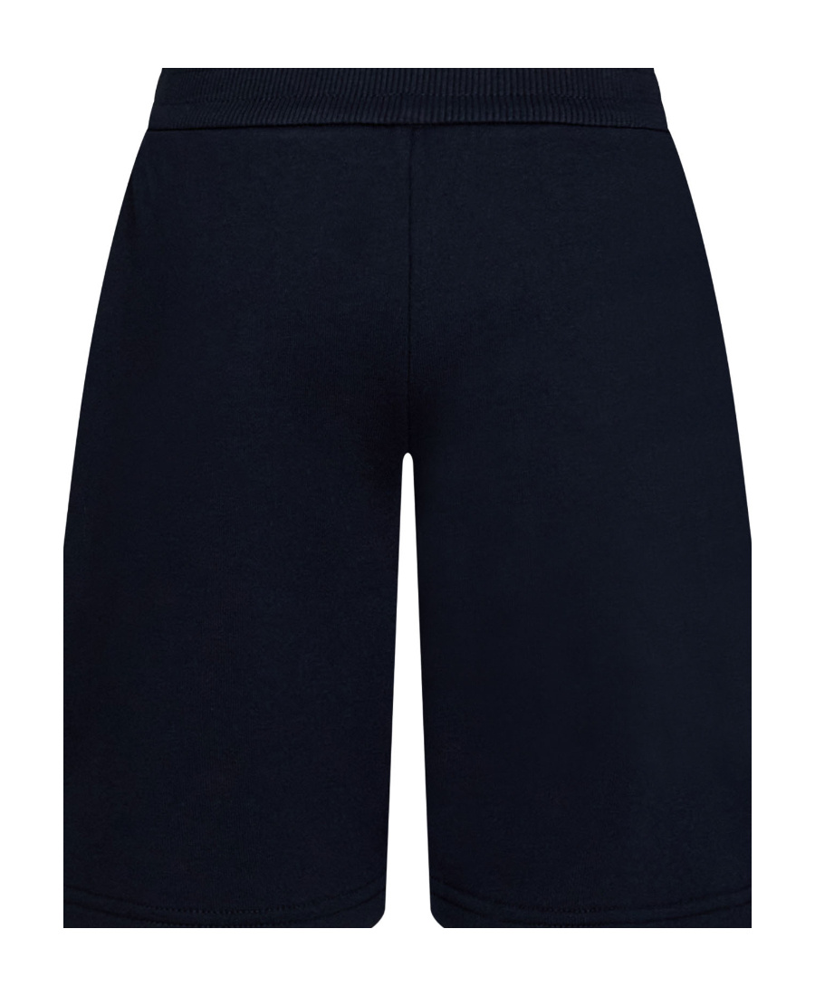Moncler Logo Shorts In Blue