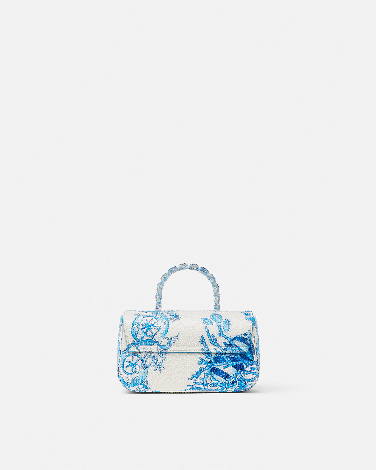 Versace Underwater Barocco La Medusa Mini Bag In Multi