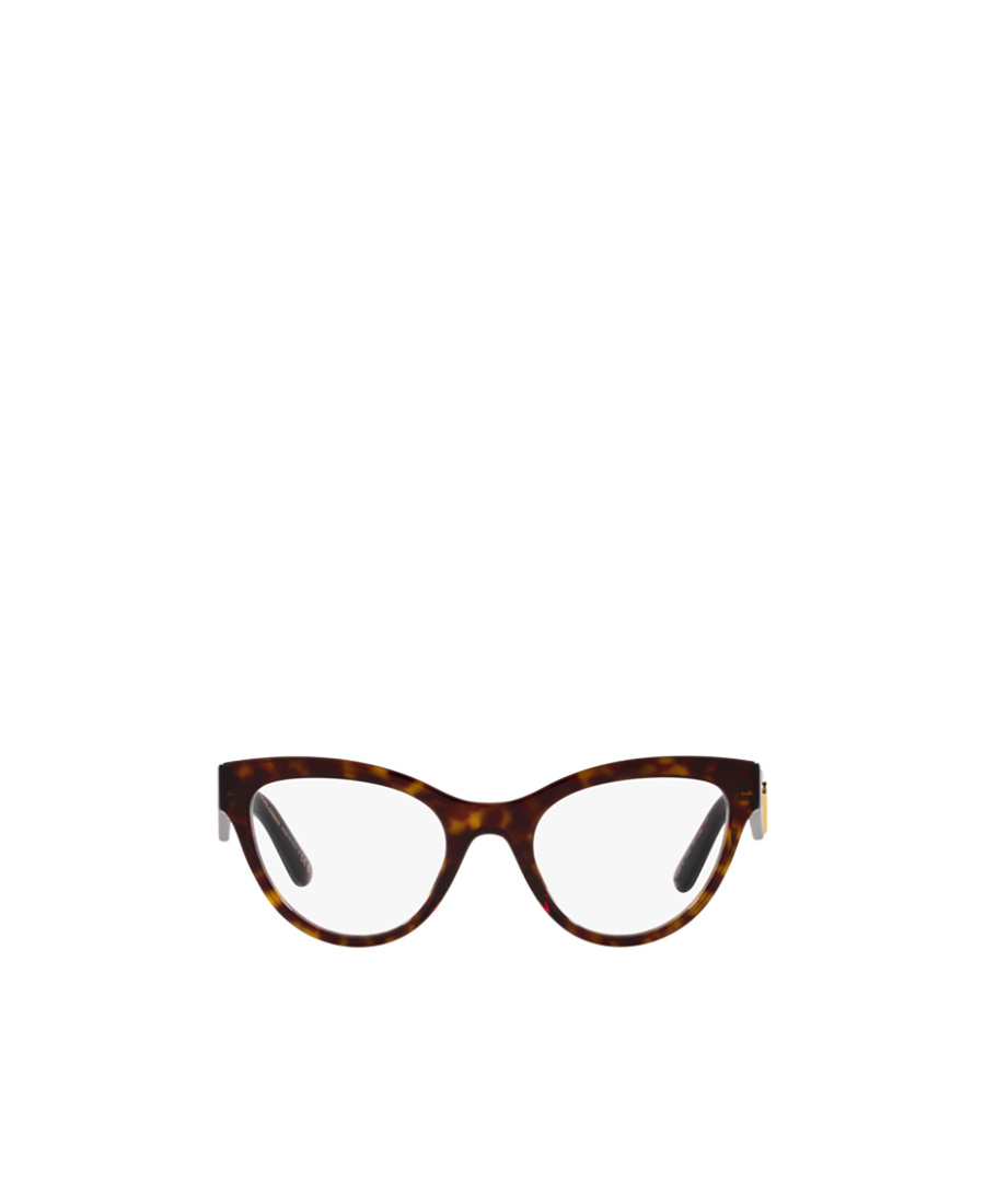 Dolce & Gabbana Dolce Gabbana Eyewear Butterfly Frame Glasses In White