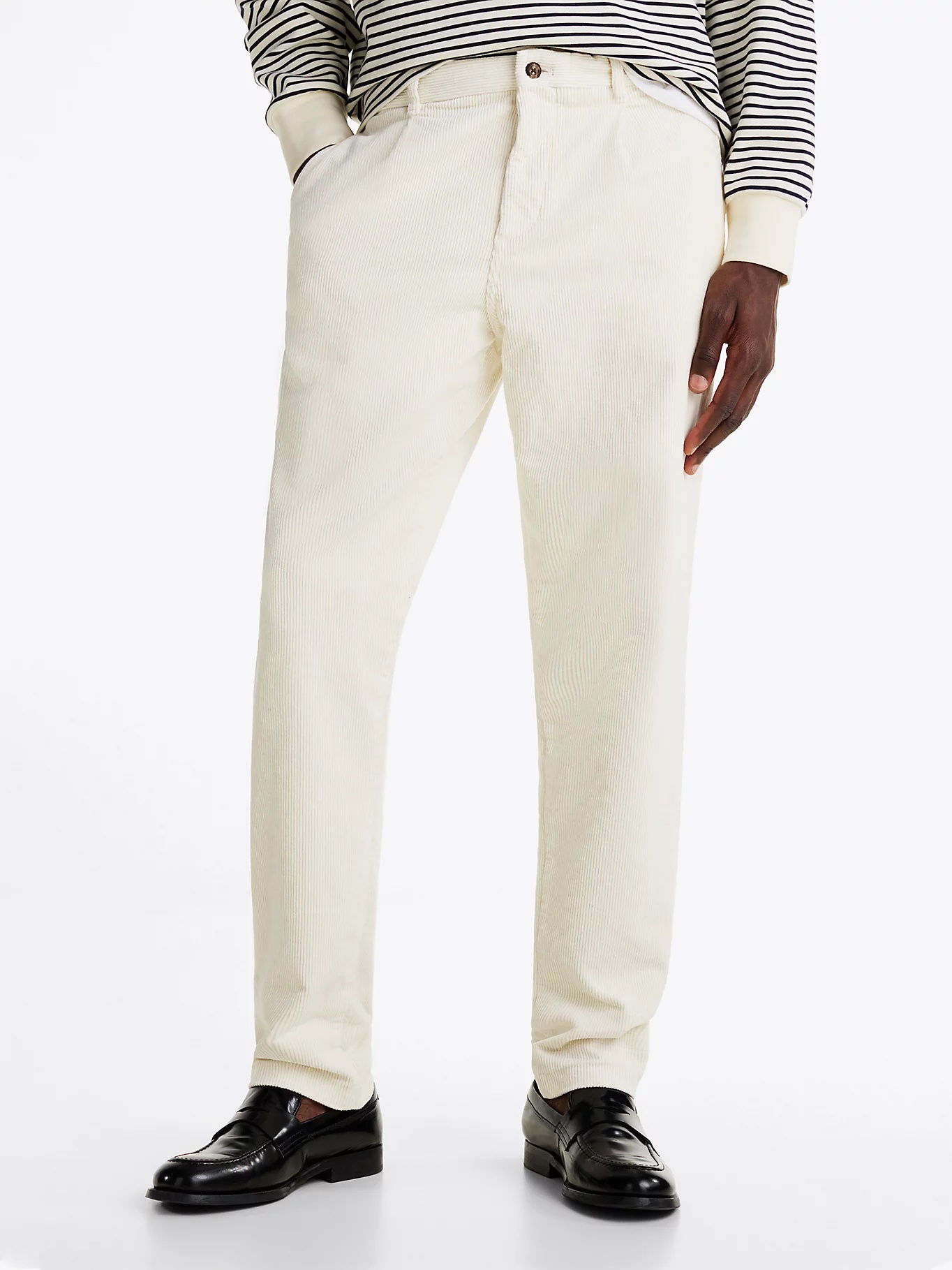 Shop Tommy Hilfiger Harlem Chinos In White